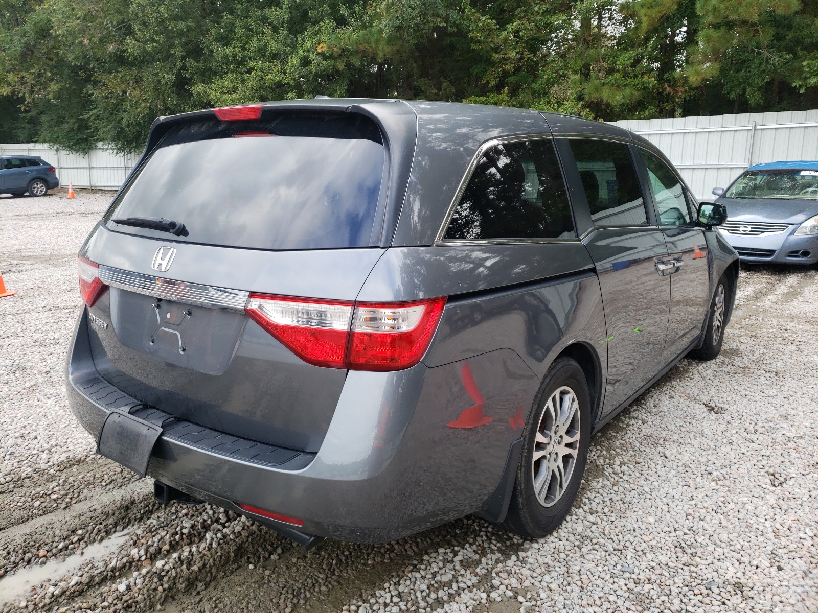 Photo 4 from auction – 2012 HONDA ODYSSEY EX with VIN 5FNRL5H67CB029215