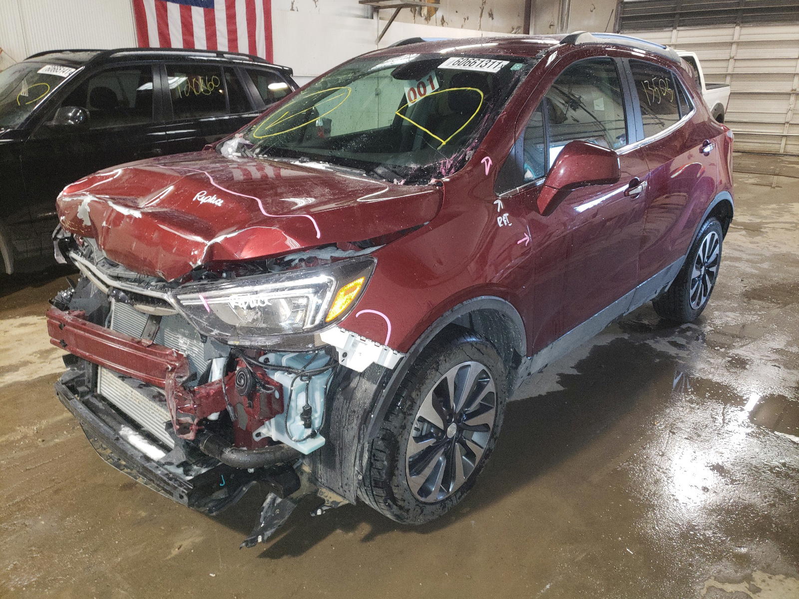 Photo 2 from auction – 2021 BUICK ENCORE PRE with VIN KL4CJESB6MB334821