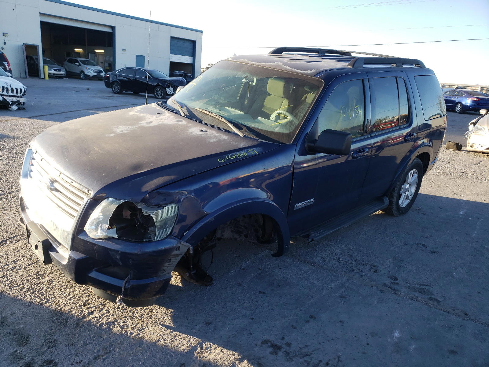 Photo 2 from auction – 2007 FORD EXPLORER X with VIN 1FMEU73E67UB87463