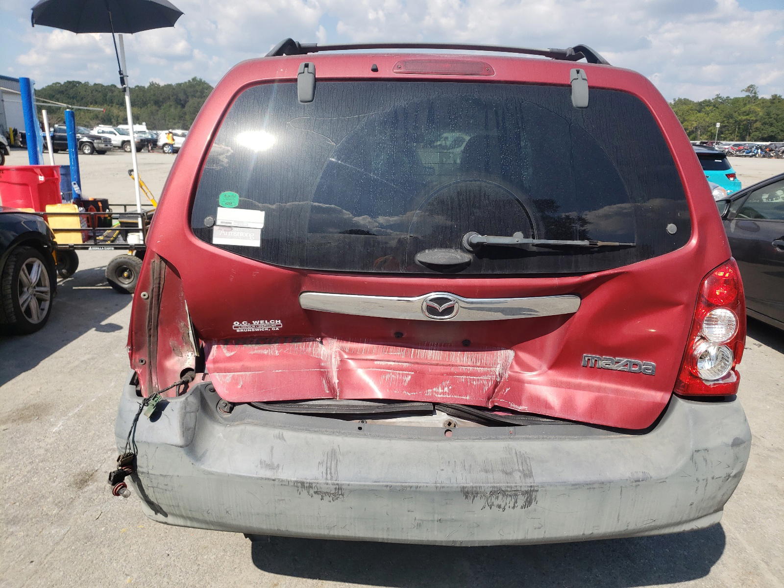 Photo 9 from auction – 2006 MAZDA TRIBUTE I with VIN 4F2YZ02Z46KM00600