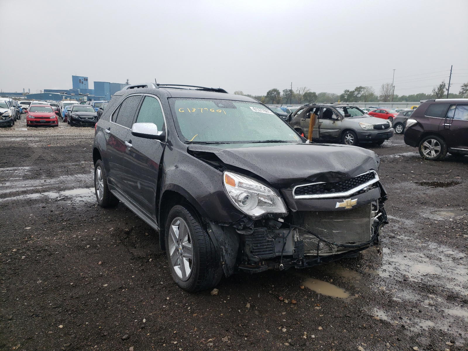 CHEVROLET EQUINOX LT 2014 with VIN 2GNFLHEK2E6125968 - Photo from auction