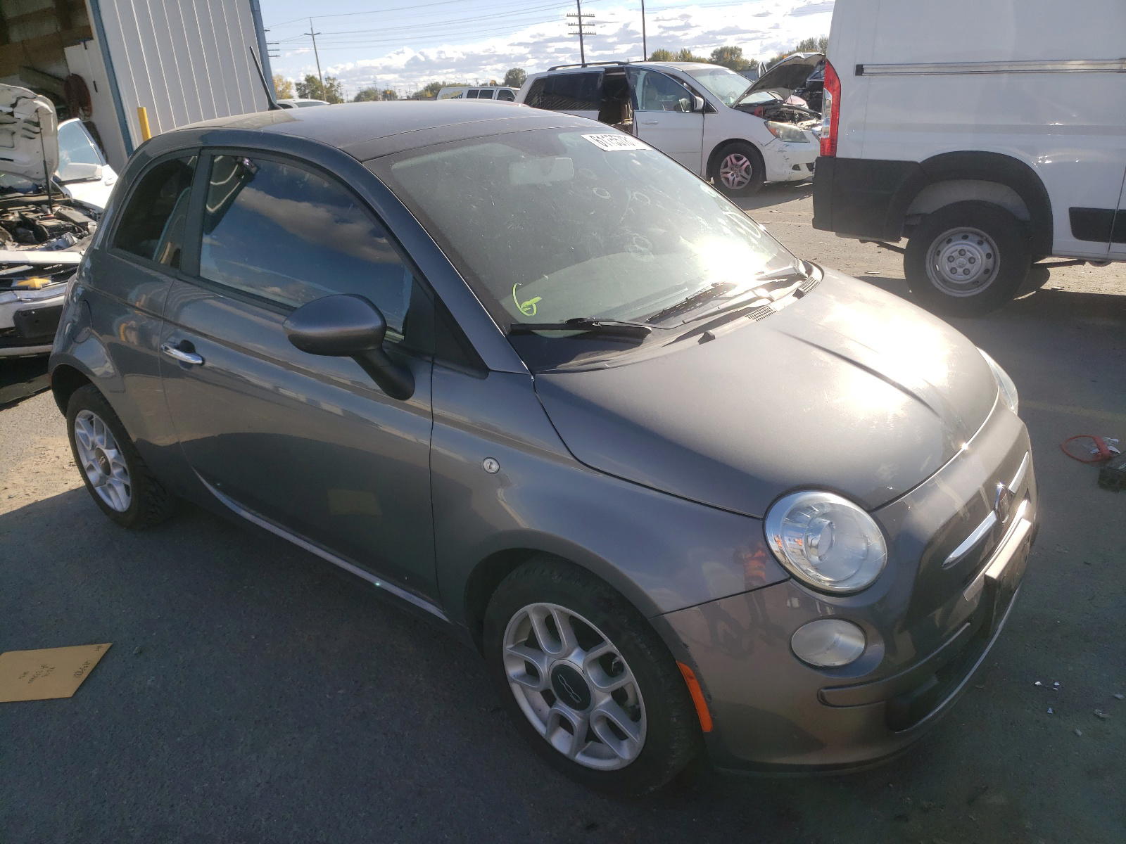 FIAT 500 POP 2012 with VIN 3C3CFFAR6CT200422 - Photo from auction