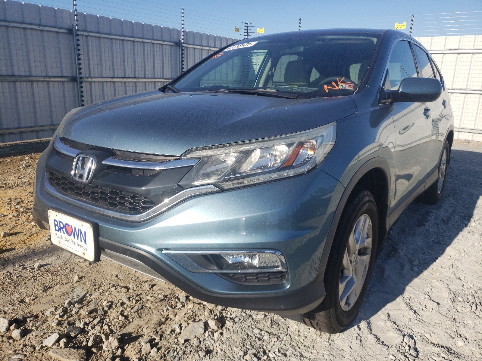 Photo 2 from auction – 2015 HONDA CR-V EX with VIN 5J6RM4H58FL003460