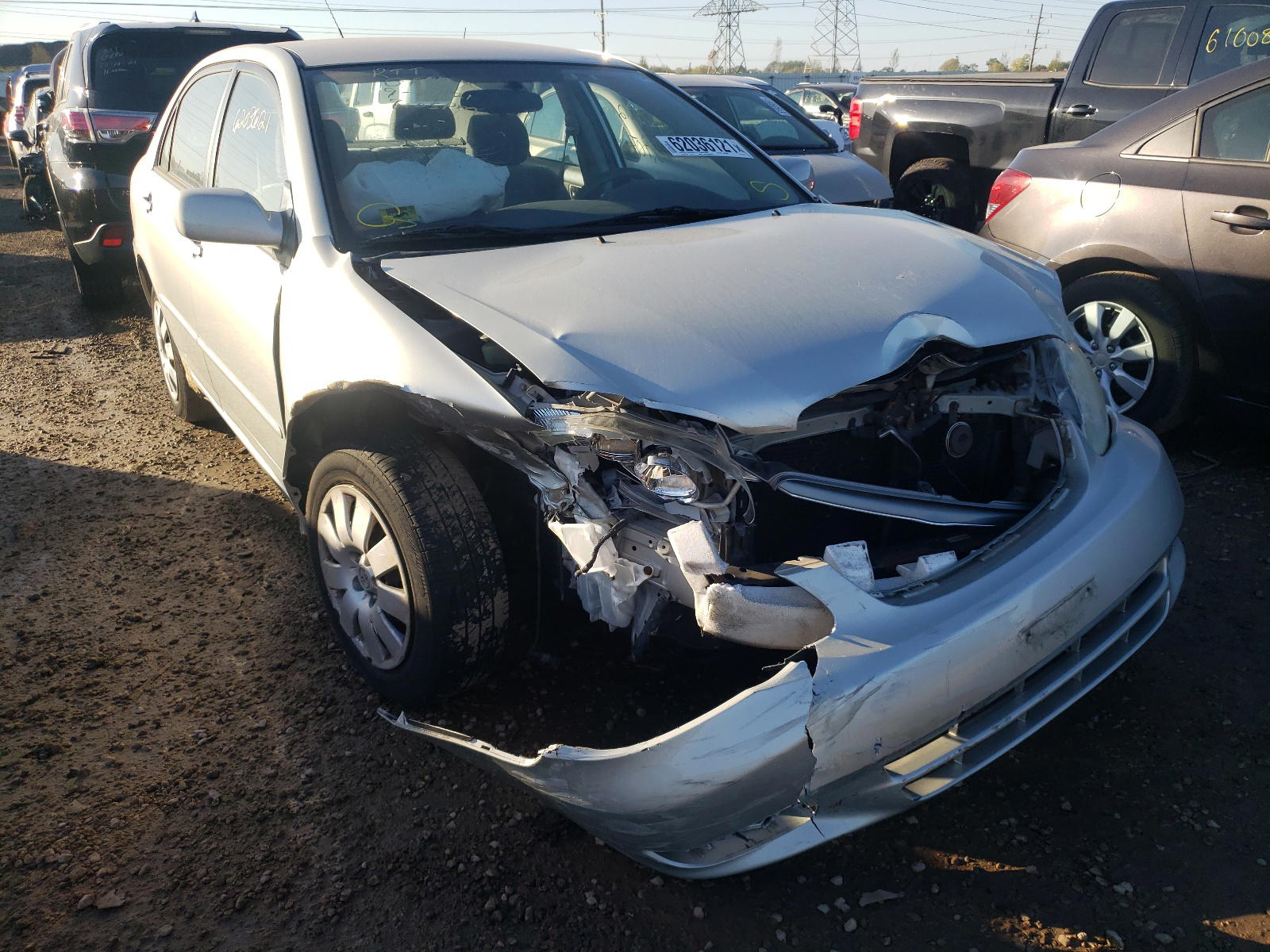 TOYOTA COROLLA CE 2003 with VIN JTDBR32E430027294 - Photo from auction