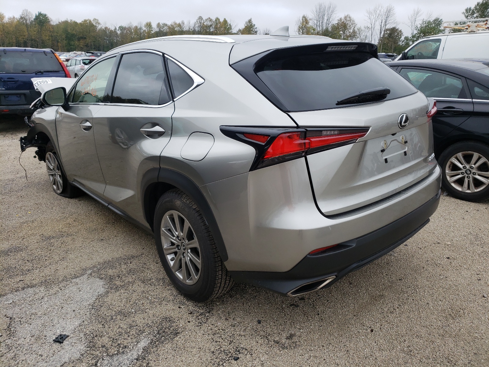 Photo 3 from auction – 2021 LEXUS NX 300 BAS with VIN JTJDARDZ5M2259974