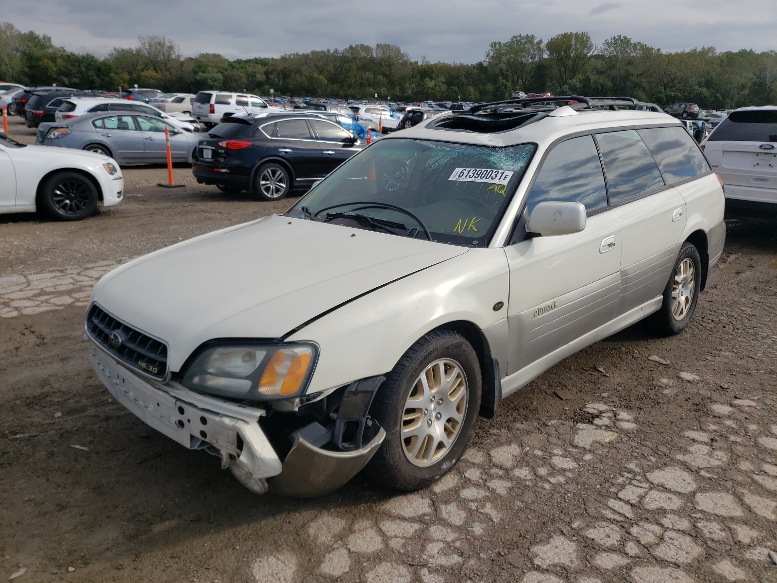 Photo 2 from auction – 2003 SUBARU LEGACY OUT with VIN 4S3BH806737602541