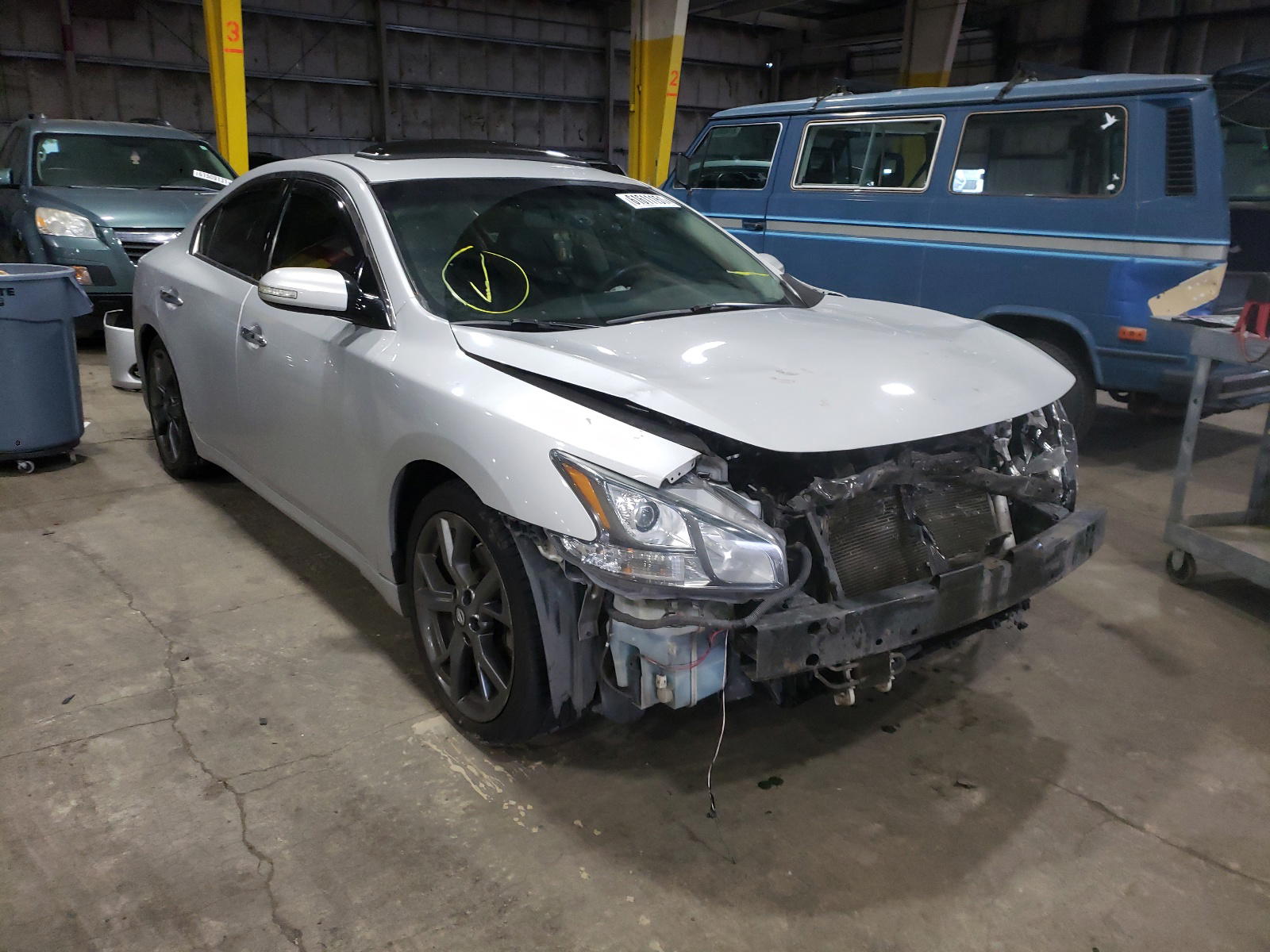 NISSAN MAXIMA S 2013 with VIN 1N4AA5AP5DC816934 - Photo from auction