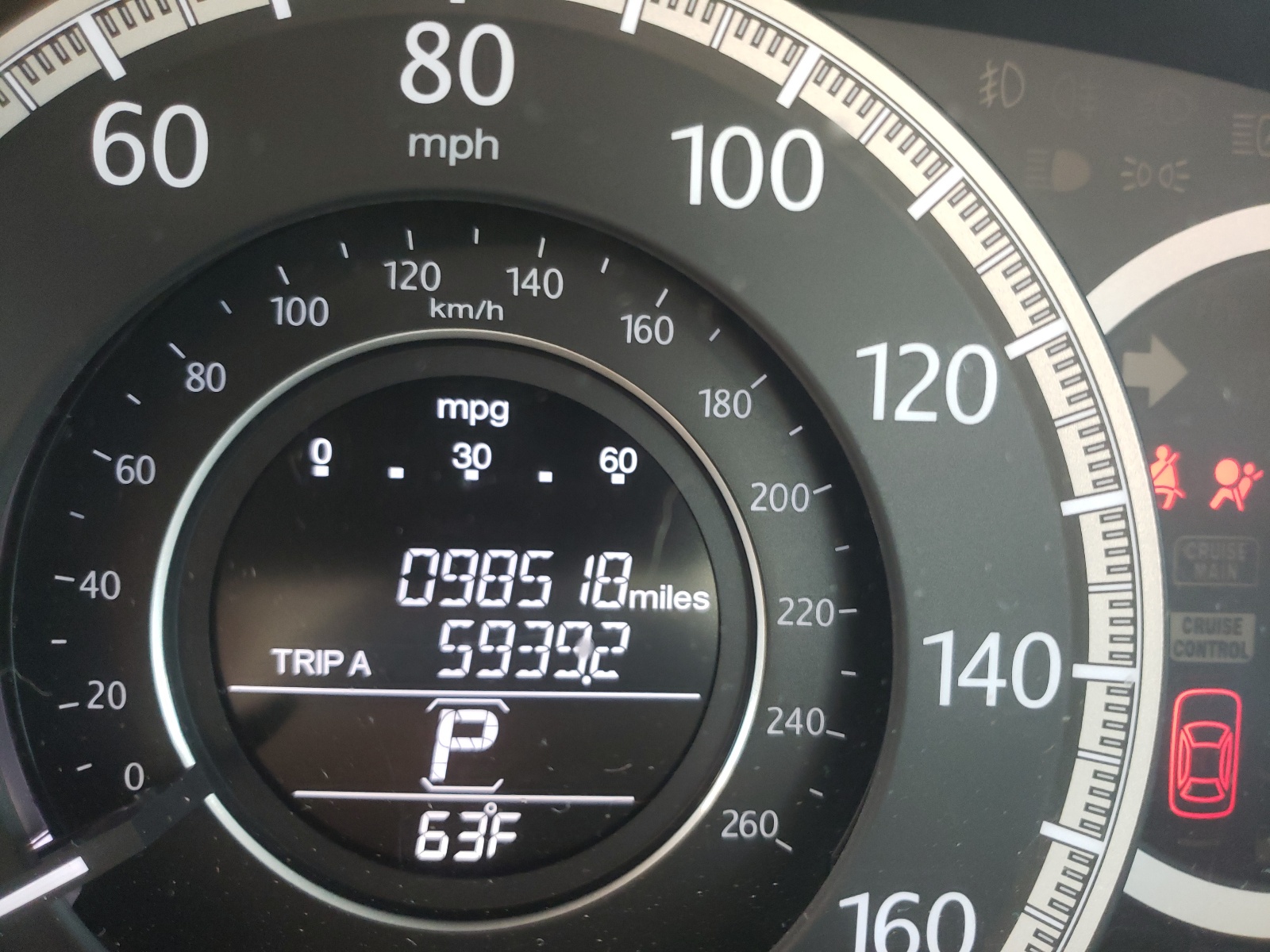 Photo 8 from auction – 2014 HONDA ACCORD LX with VIN 1HGCR2F32EA120076