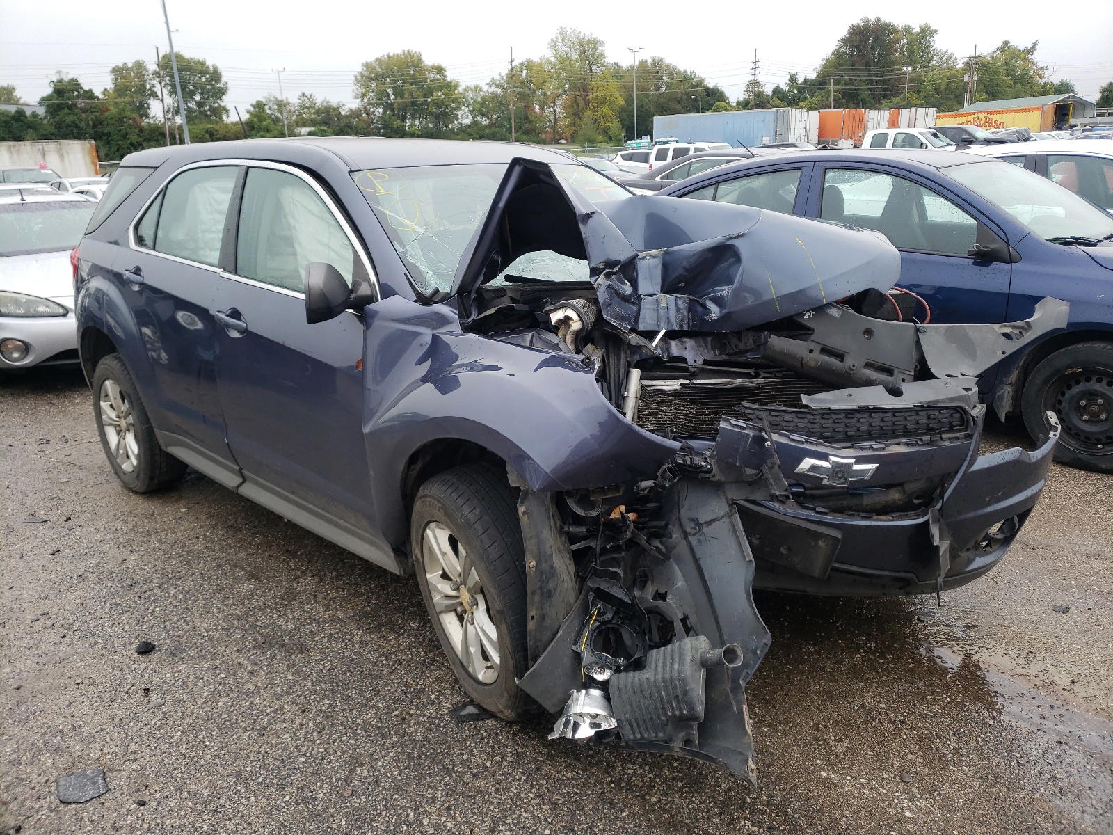CHEVROLET EQUINOX LS 2014 with VIN 2GNFLEEK5E6218417 - Photo from auction