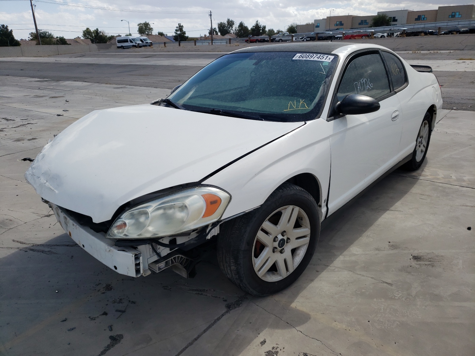 Photo 2 from auction – 2006 CHEVROLET MONTE CARL with VIN 2G1WK151X69327329