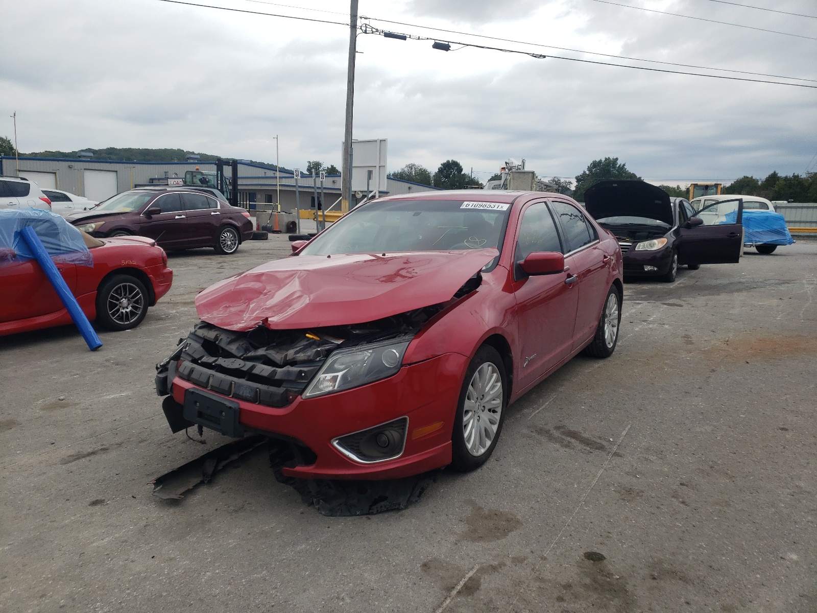 Photo 2 from auction – 2012 FORD FUSION HYB with VIN 3FADP0L36CR320338