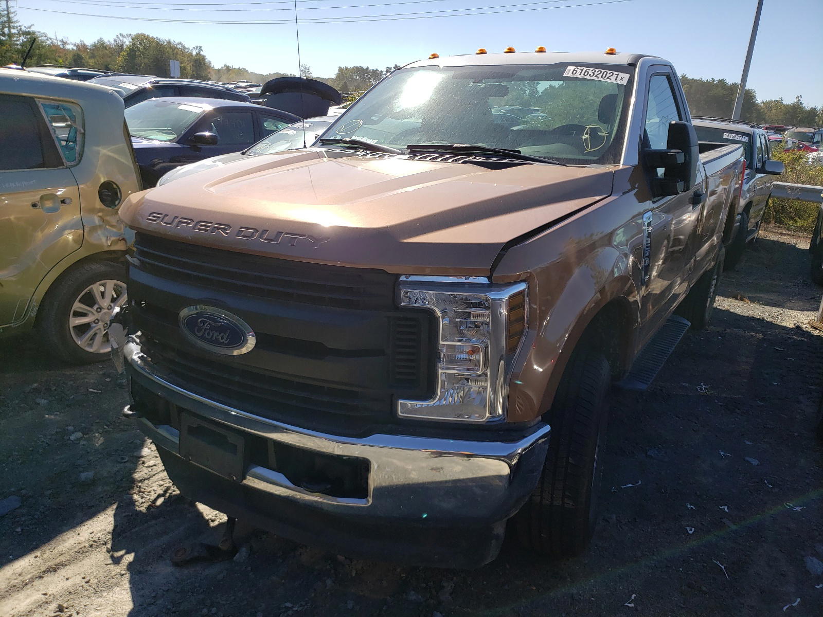 Photo 2 from auction – 2019 FORD F250 SUPER with VIN 1FTBF2B60KED46060
