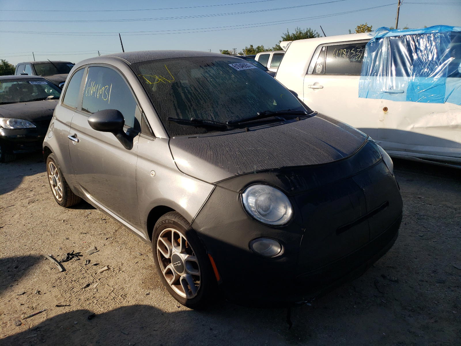 FIAT 500 POP 2013 with VIN 3C3CFFAR9DT698178 - Photo from auction