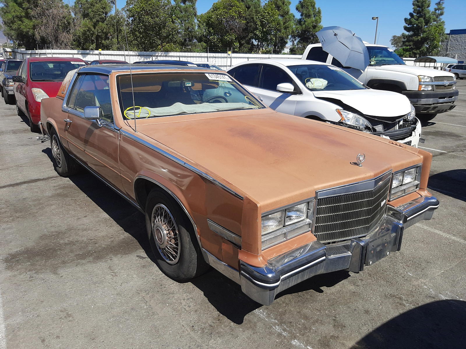 CADILLAC ELDORADO 1984 with VIN 1G6AL578XEE632473 - Photo from auction