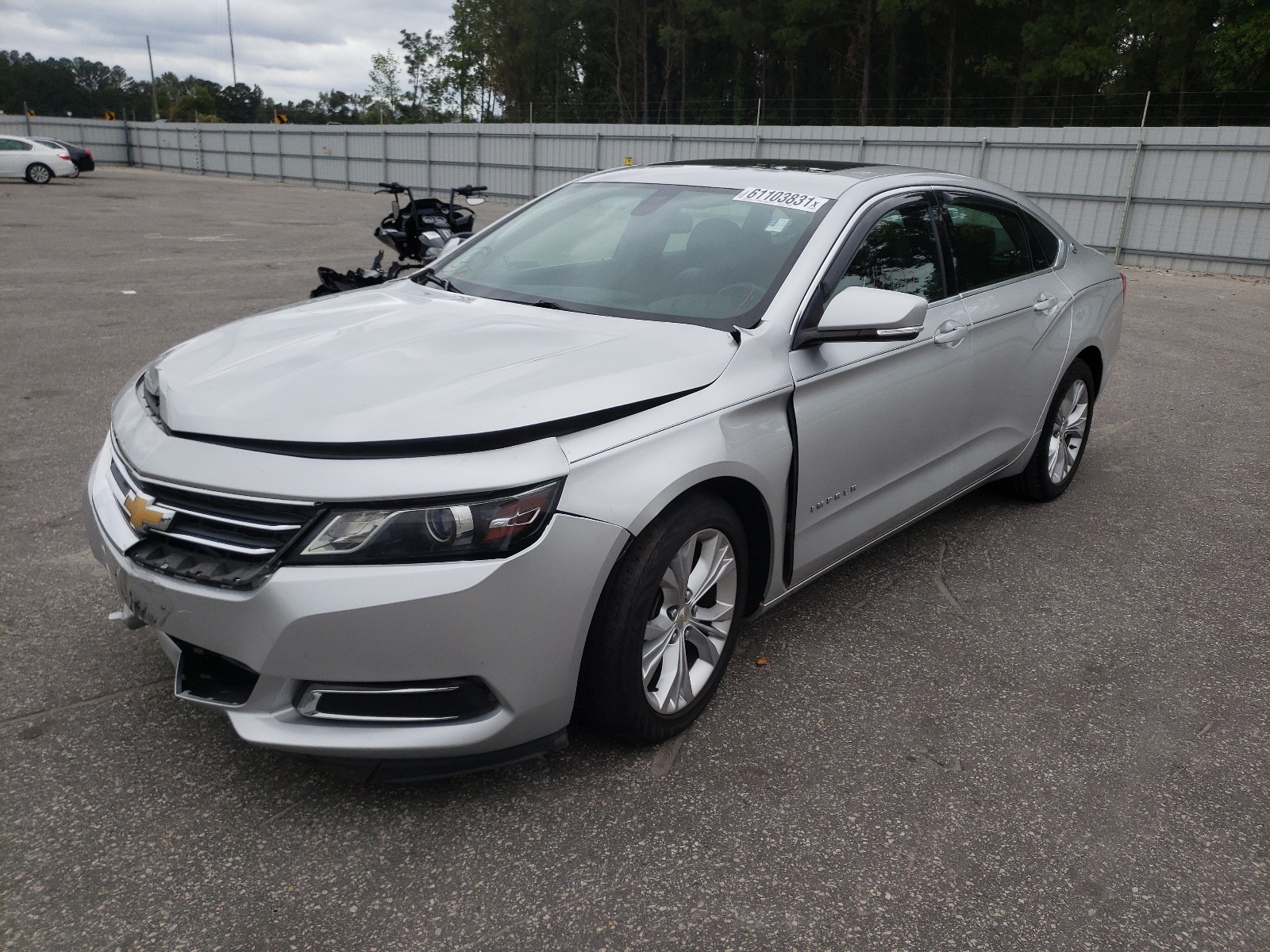 Photo 2 from auction – 2014 CHEVROLET IMPALA LT with VIN 2G1125S32E9295157