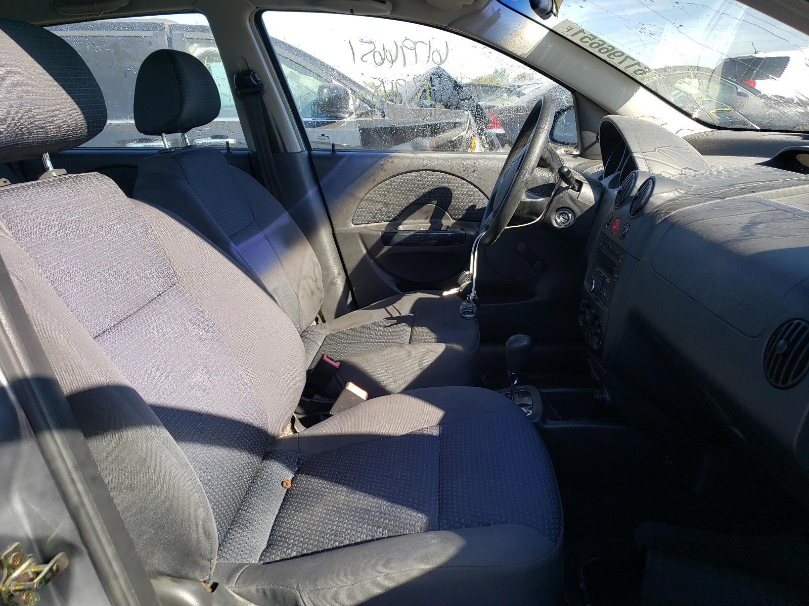Photo 5 from auction – 2006 CHEVROLET AVEO BASE with VIN KL1TD66696B667007