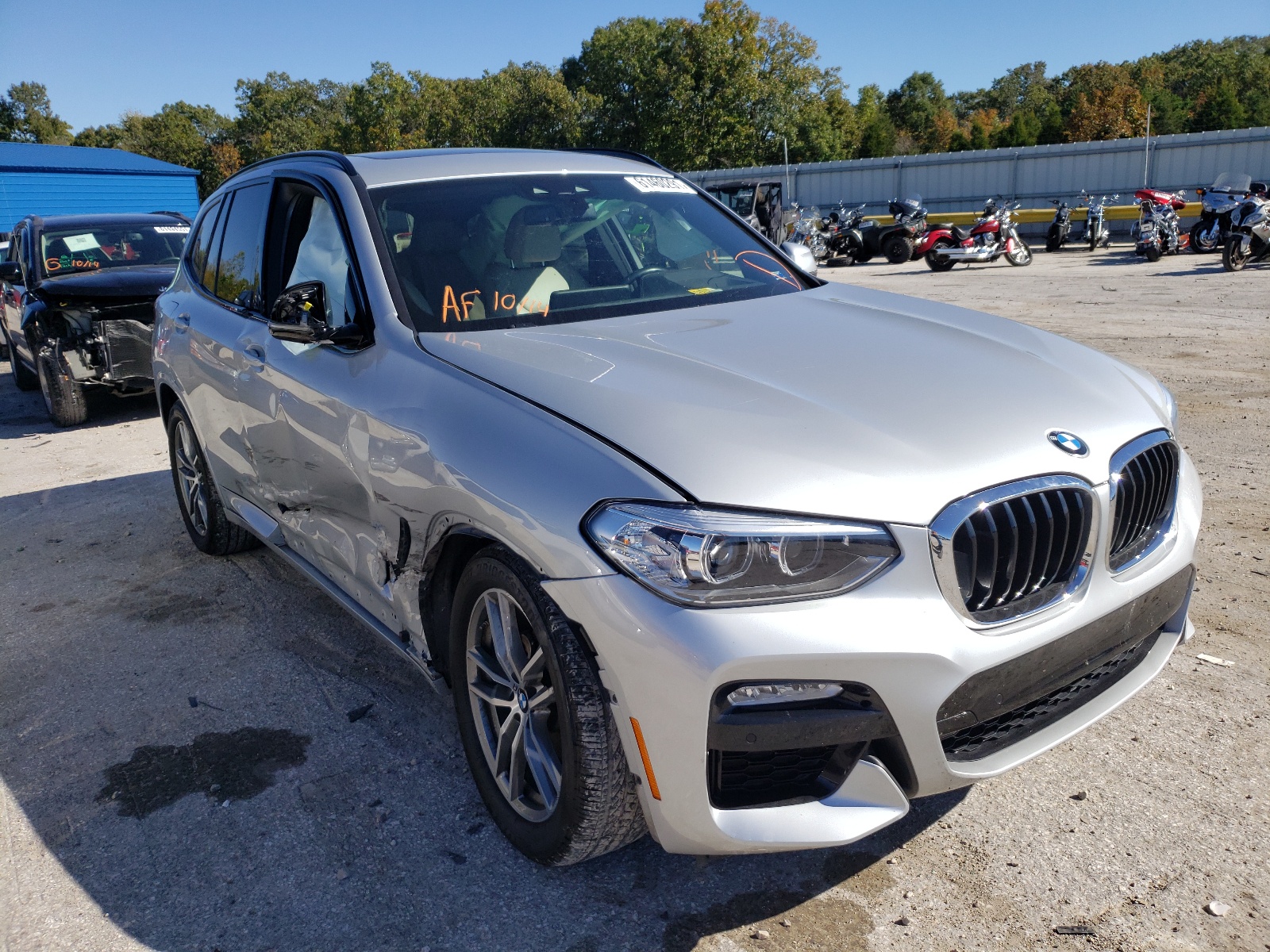 Photo 1 from auction – 2018 BMW X3 XDRIVE3 with VIN 5UXTR9C57JLD61225