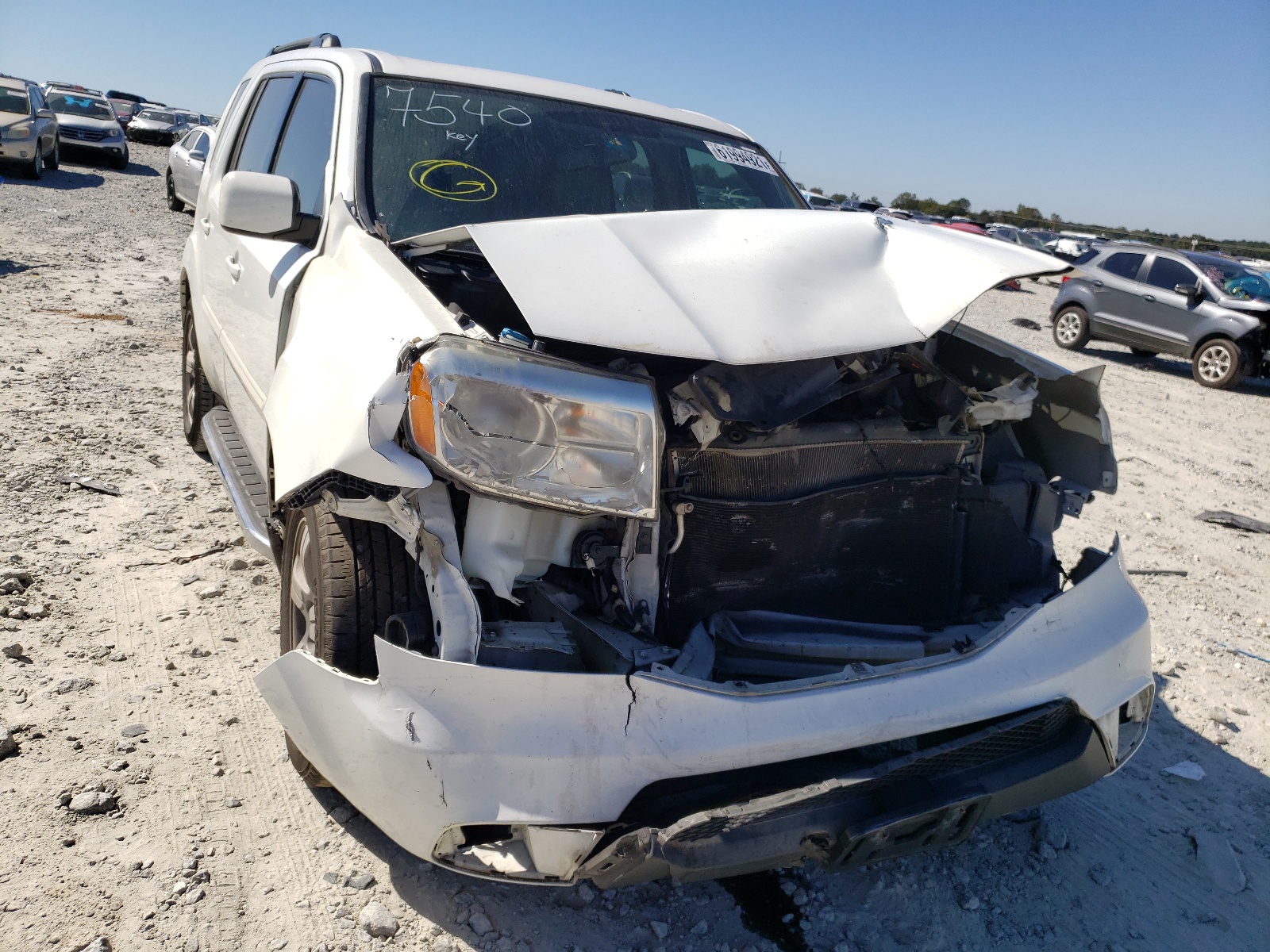 Foto 9 de la subasta – 2014 HONDA PILOT EXL con VIN 5FNYF3H55EB007540
