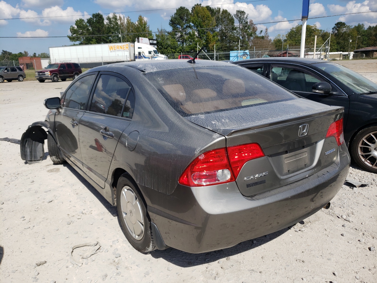 Photo 3 from auction – 2008 HONDA CIVIC HYBR with VIN JHMFA36248S030103