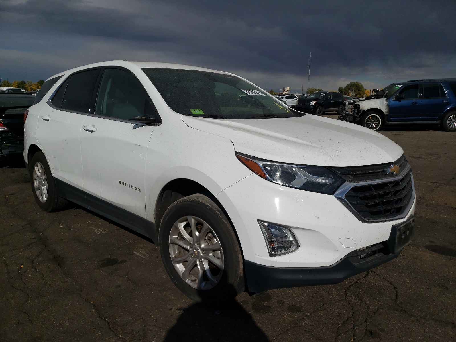 CHEVROLET EQUINOX LT 2018 with VIN 3GNAXSEV7JS582616 - Photo from auction