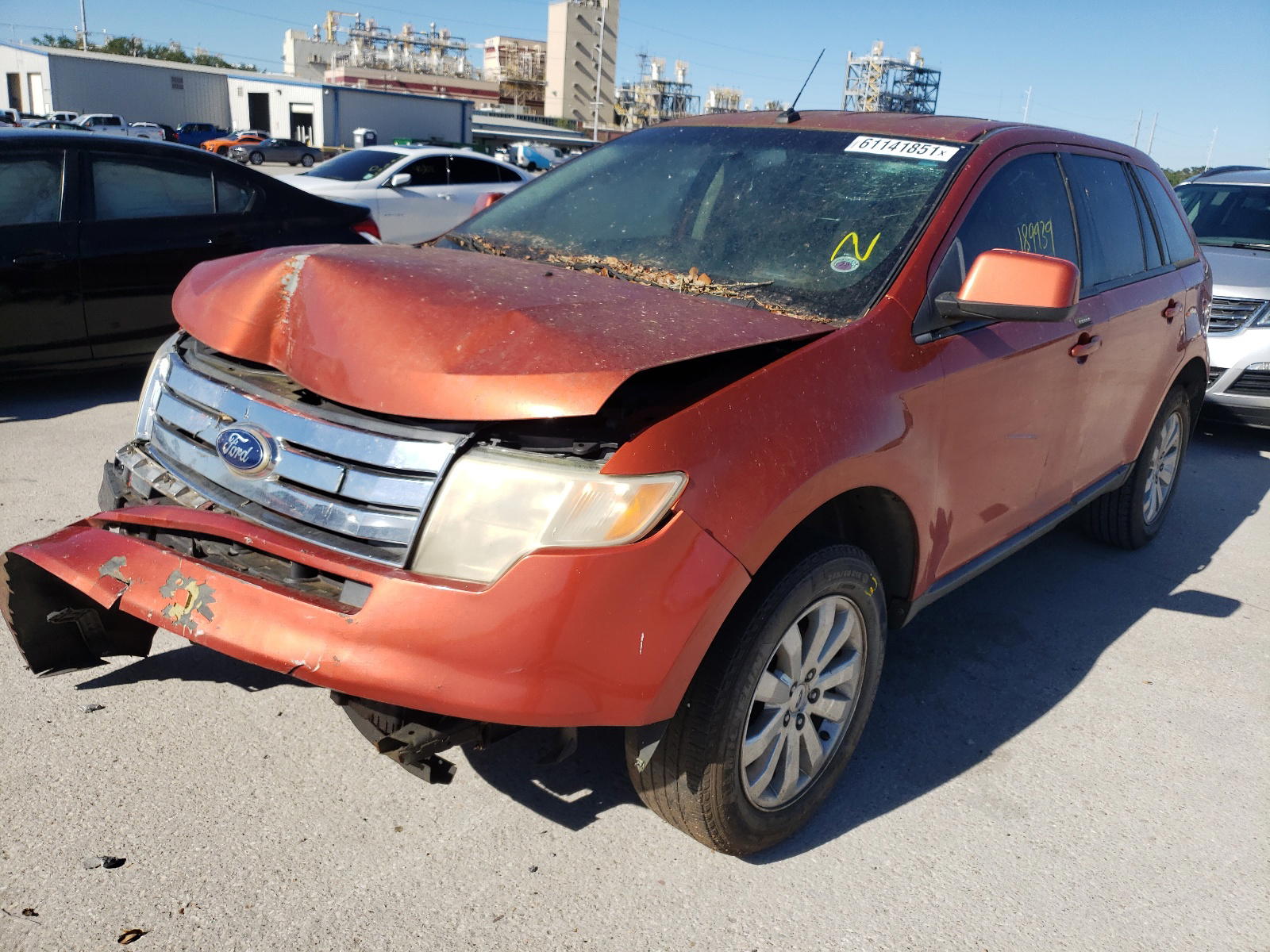 Photo 2 from auction – 2008 FORD EDGE SEL with VIN 2FMDK38C78BB40290