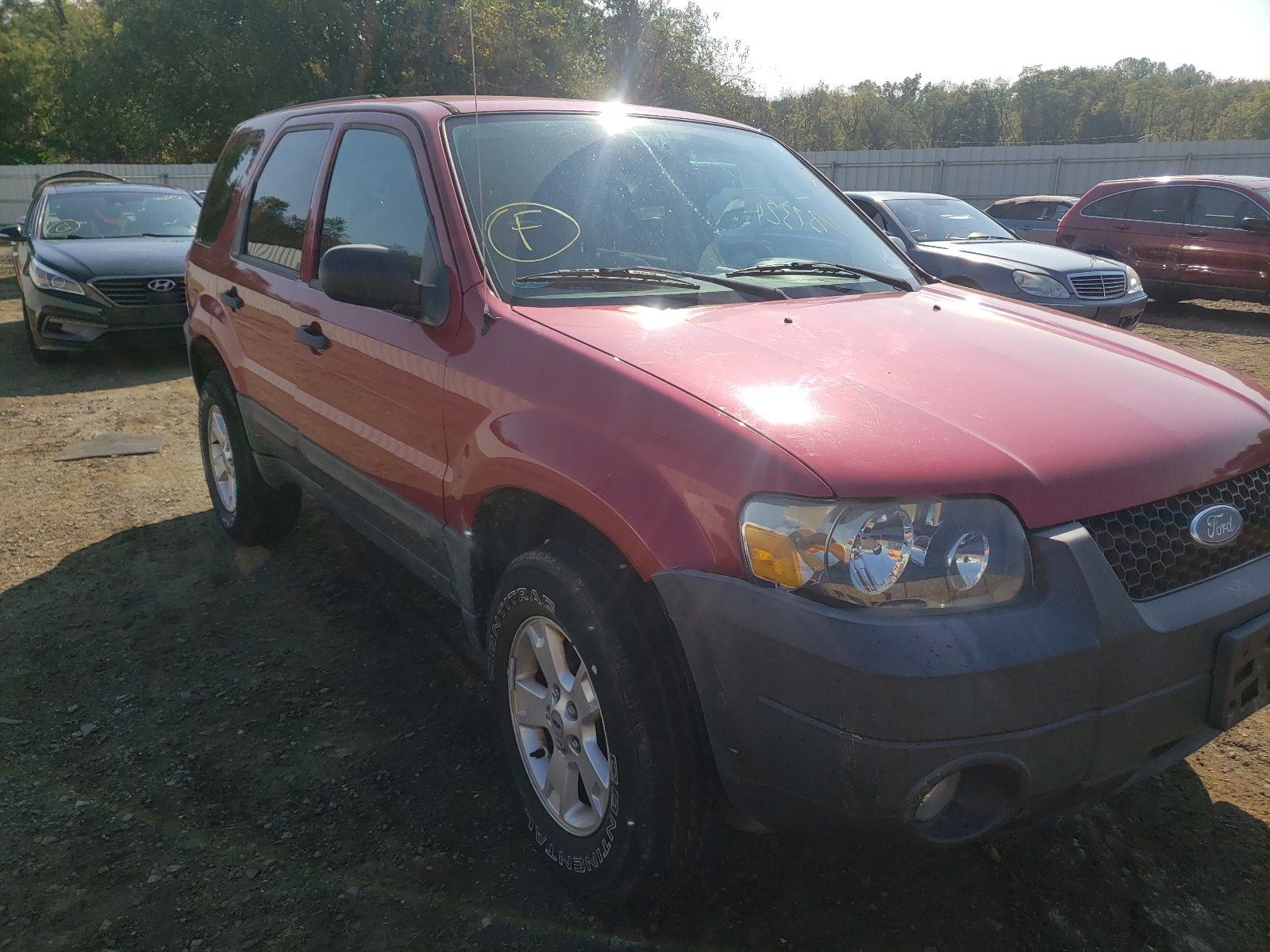 Photo 1 from auction – 2006 FORD ESCAPE XLT with VIN 1FMYU93116KD17696