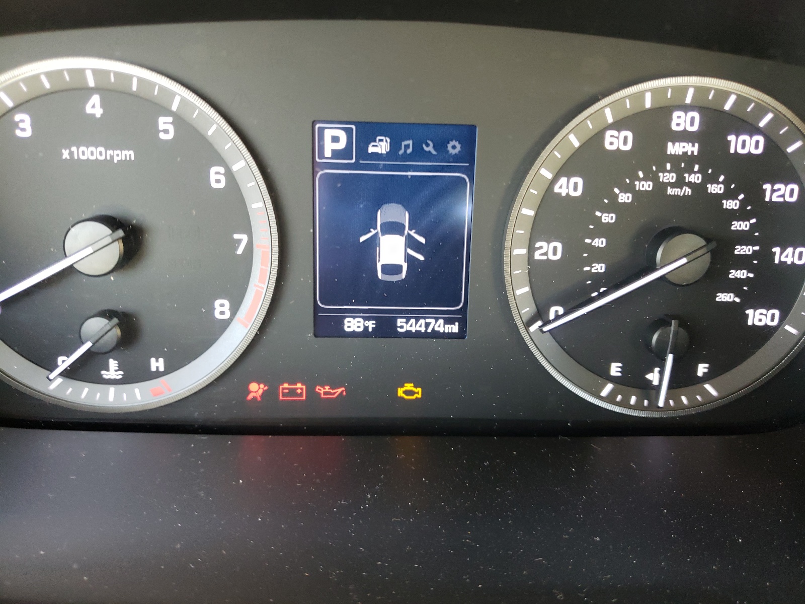 Photo 8 from auction – 2017 HYUNDAI SONATA SE with VIN 5NPE24AF6HH531812