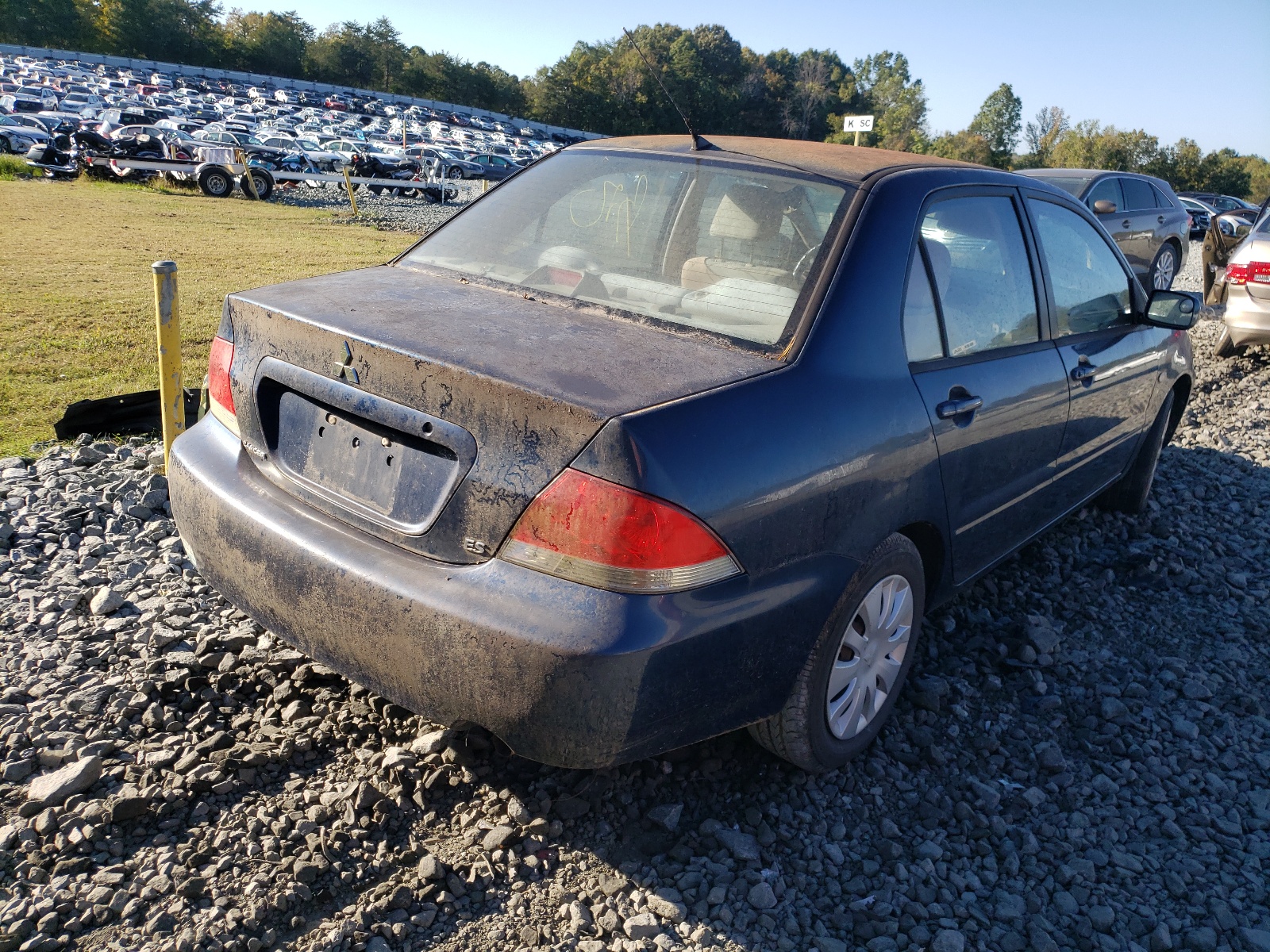 Photo 4 from auction – 2006 MITSUBISHI LANCER ES with VIN JA3AJ26E26U030519