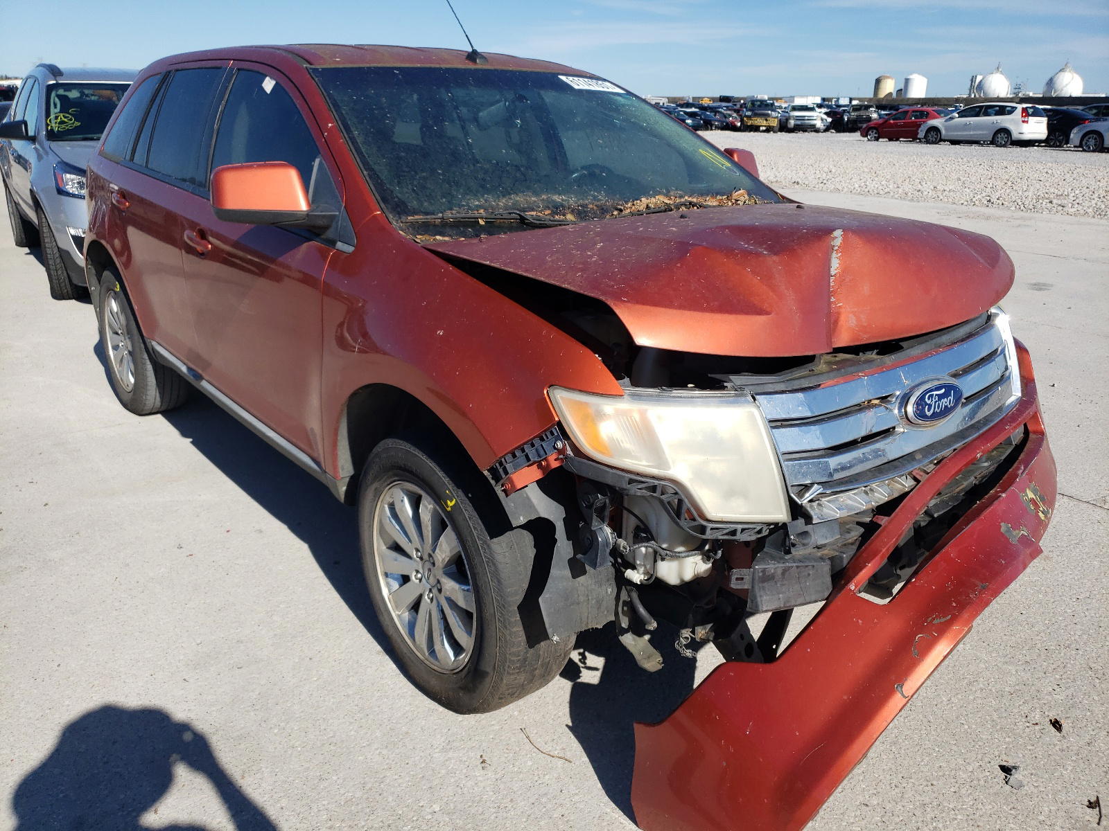 FORD EDGE SEL 2008 with VIN 2FMDK38C78BB40290 - Photo from auction