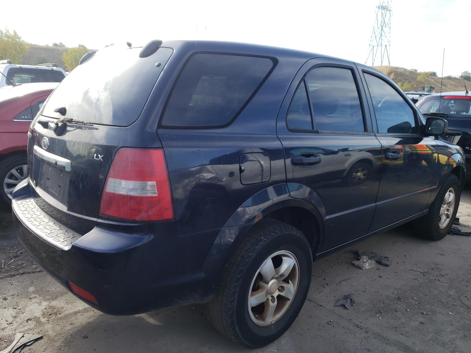 Photo 4 from auction – 2008 KIA SORENTO EX with VIN KNDJD735X85830752
