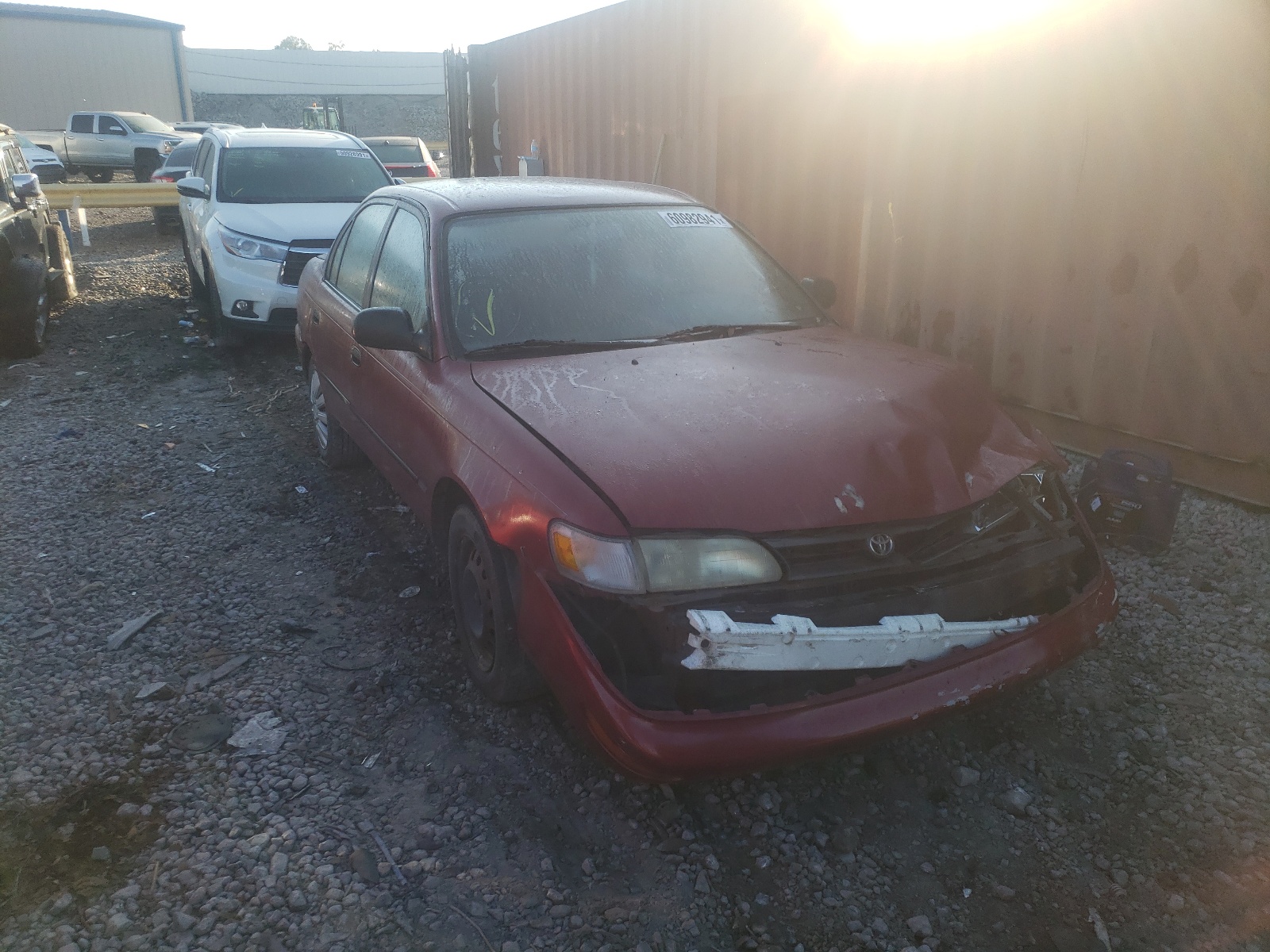 TOYOTA COROLLA LE 1994 with VIN JT2AE09B4R0065370 - Photo from auction