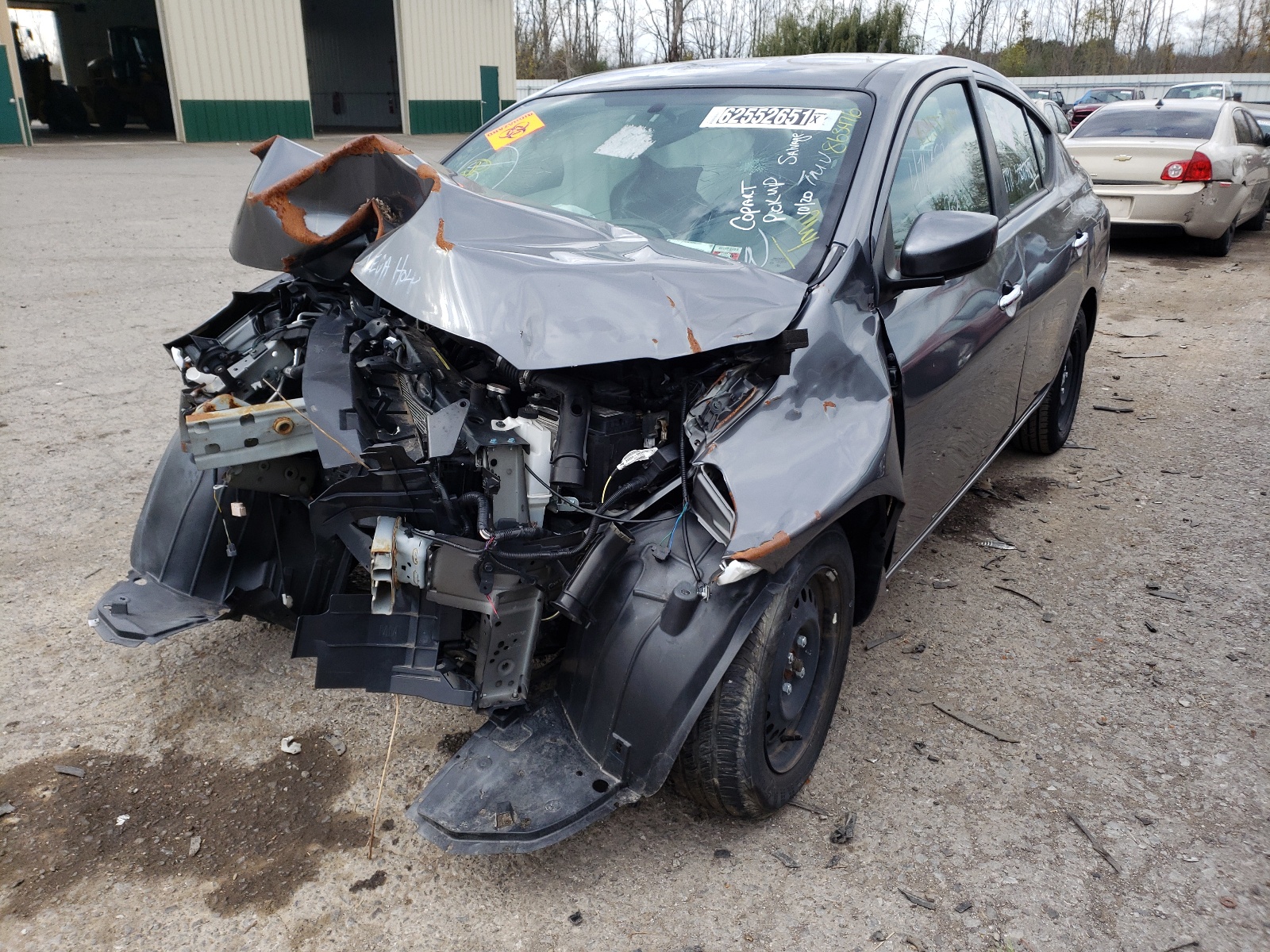 Photo 2 from auction – 2019 NISSAN VERSA S with VIN 3N1CN7AP6KL863476