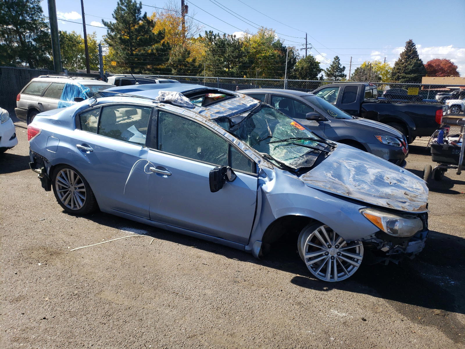 Photo 9 from auction – 2012 SUBARU IMPREZA LI with VIN JF1GJAH63CH007613