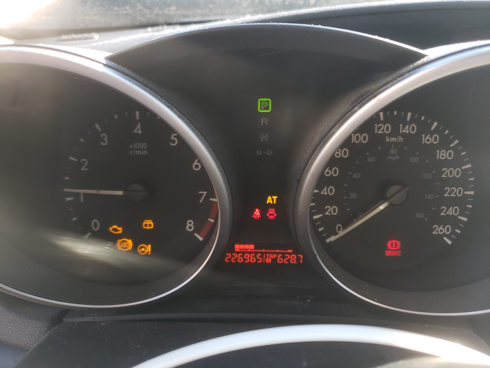 Photo 8 from auction – 2010 MAZDA 3 I with VIN JM1BL1SF1A1122157