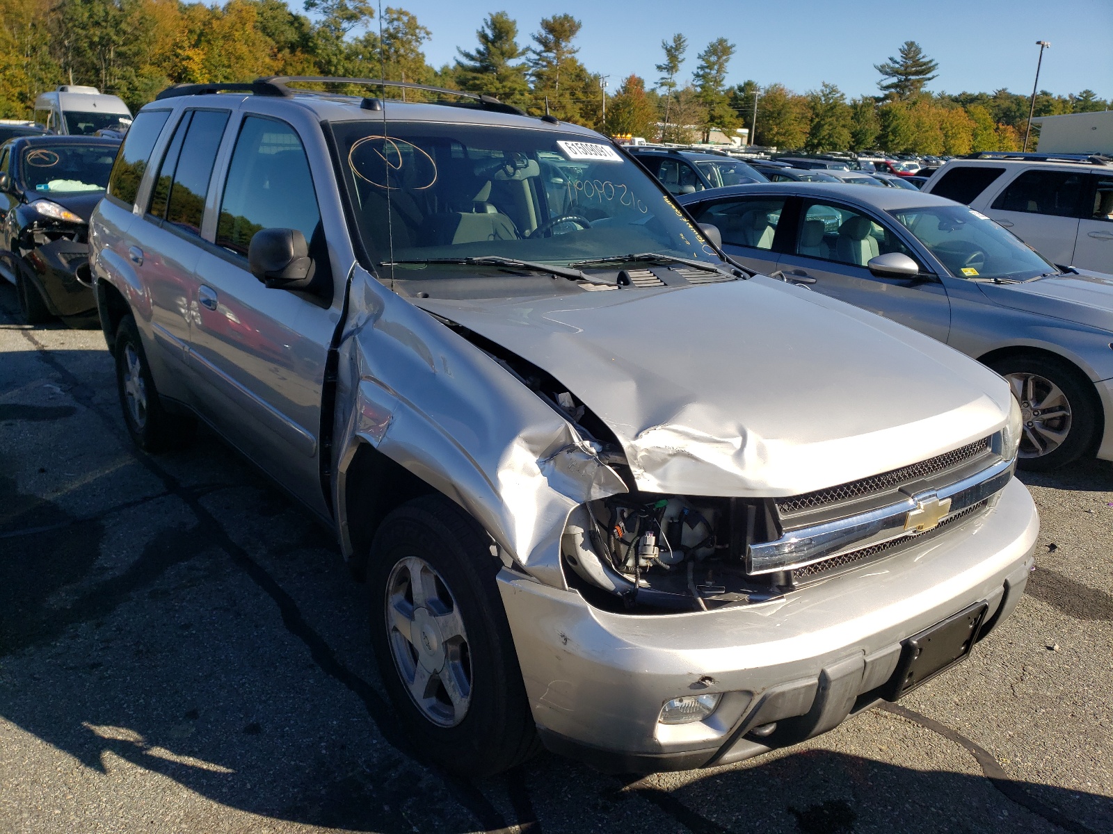 CHEVROLET TRAILBLAZE 2005 with VIN 1GNDT13S152283426 - Photo from auction