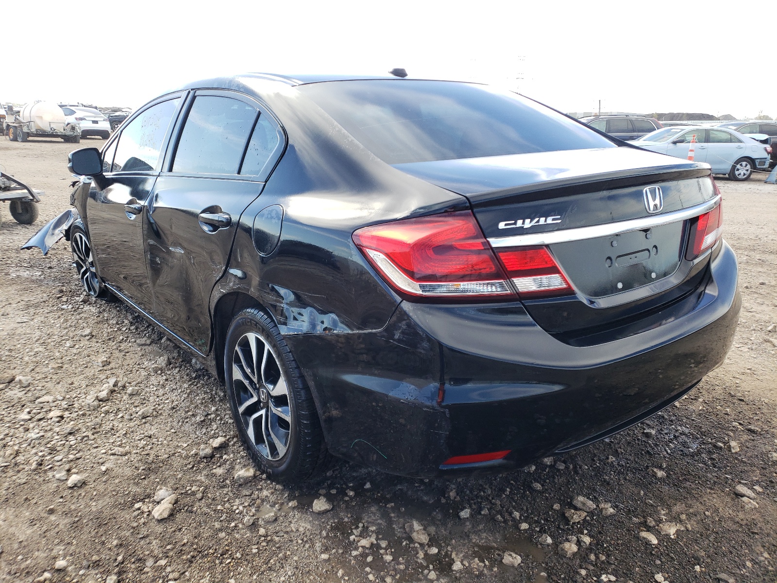 Photo 3 from auction – 2013 HONDA CIVIC EXL with VIN 2HGFB2F94DH512949