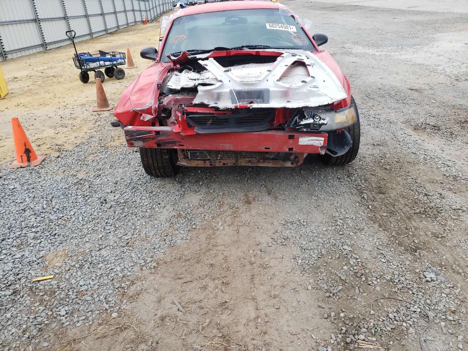 Photo 9 from auction – 2003 FORD MUSTANG GT with VIN 1FAFP42X23F339650