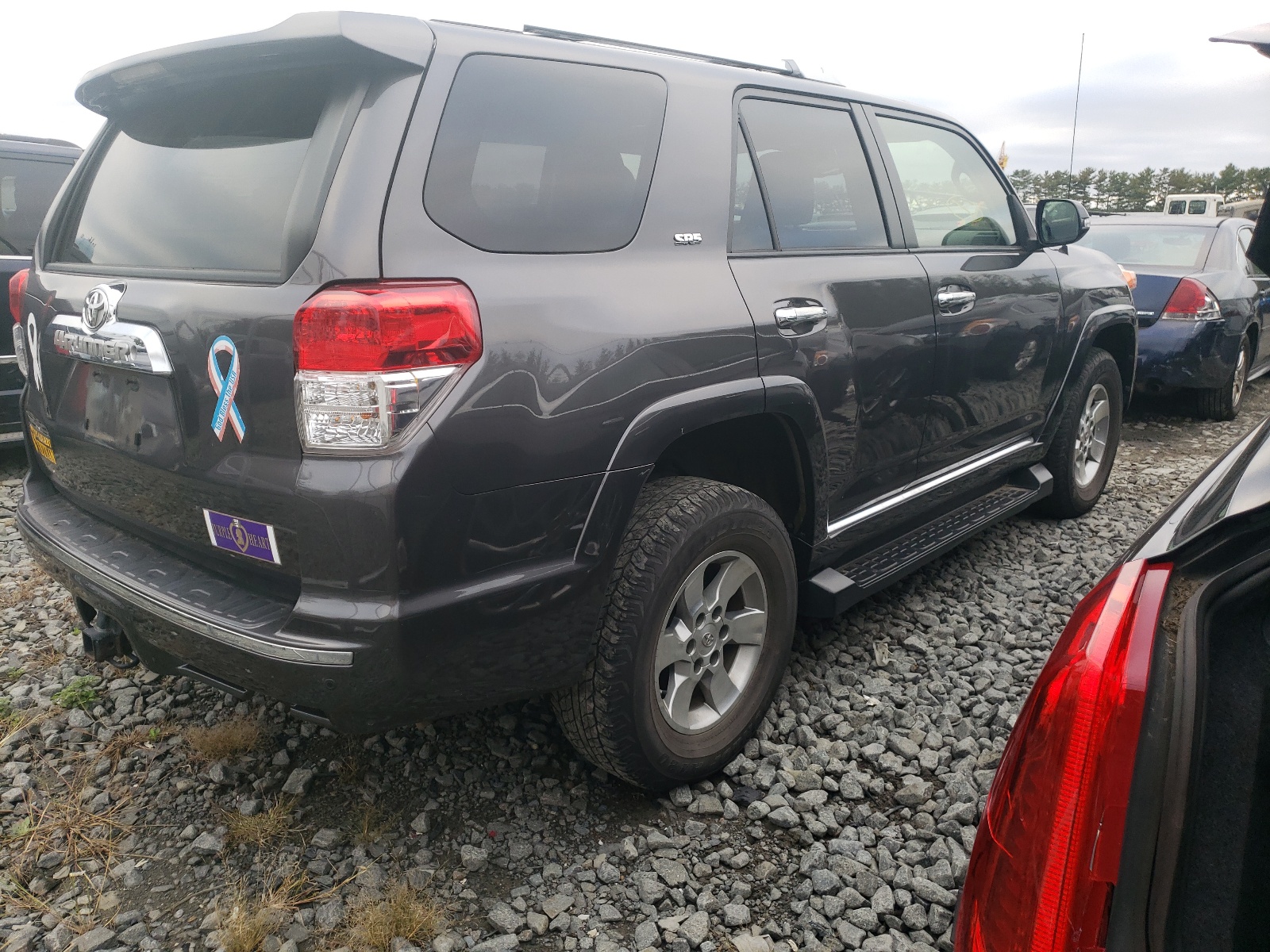 Photo 4 from auction – 2013 TOYOTA 4RUNNER SR with VIN JTEBU5JR0D5121915