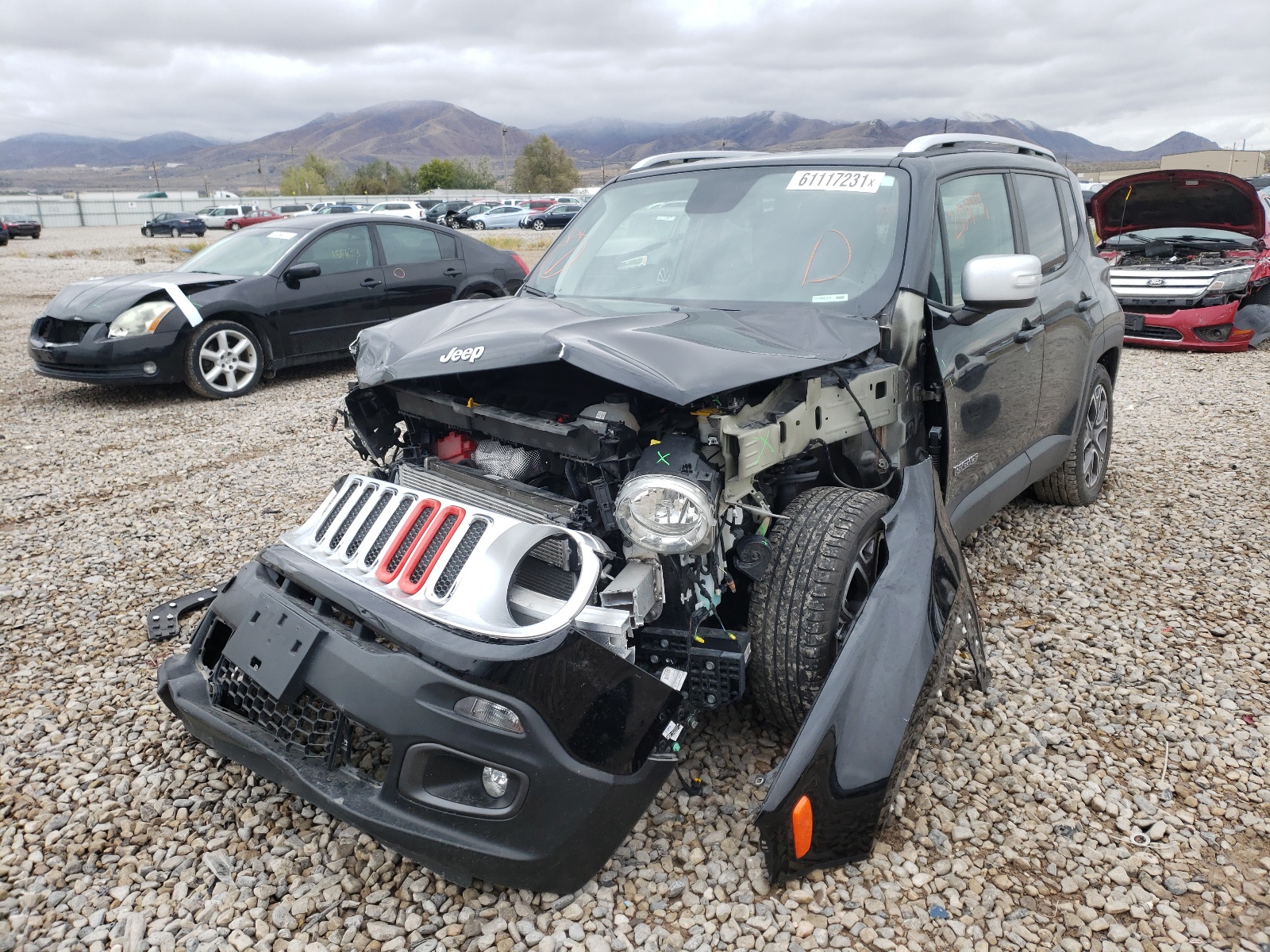Photo 2 from auction – 2018 JEEP RENEGADE L with VIN ZACCJADB4JPH90667