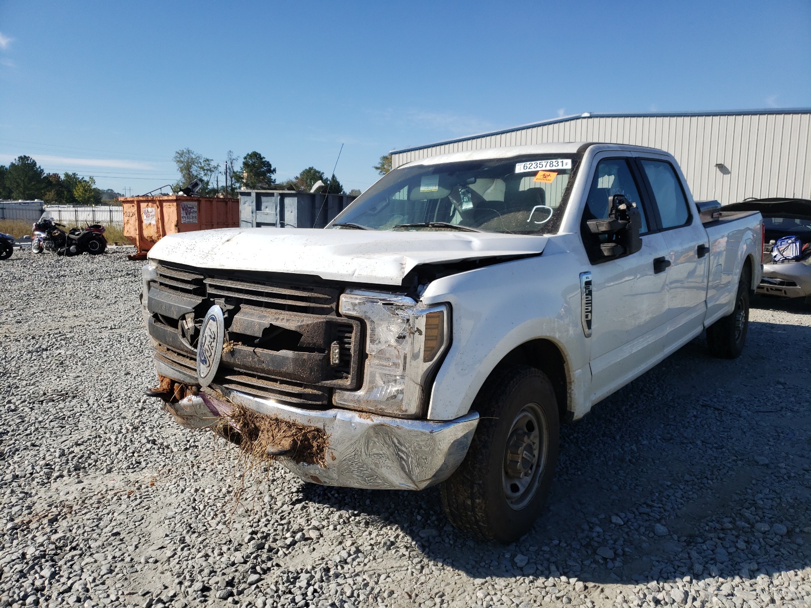 Photo 9 from auction – 2019 FORD F250 SUPER with VIN 1FT7W2A65KEC27654