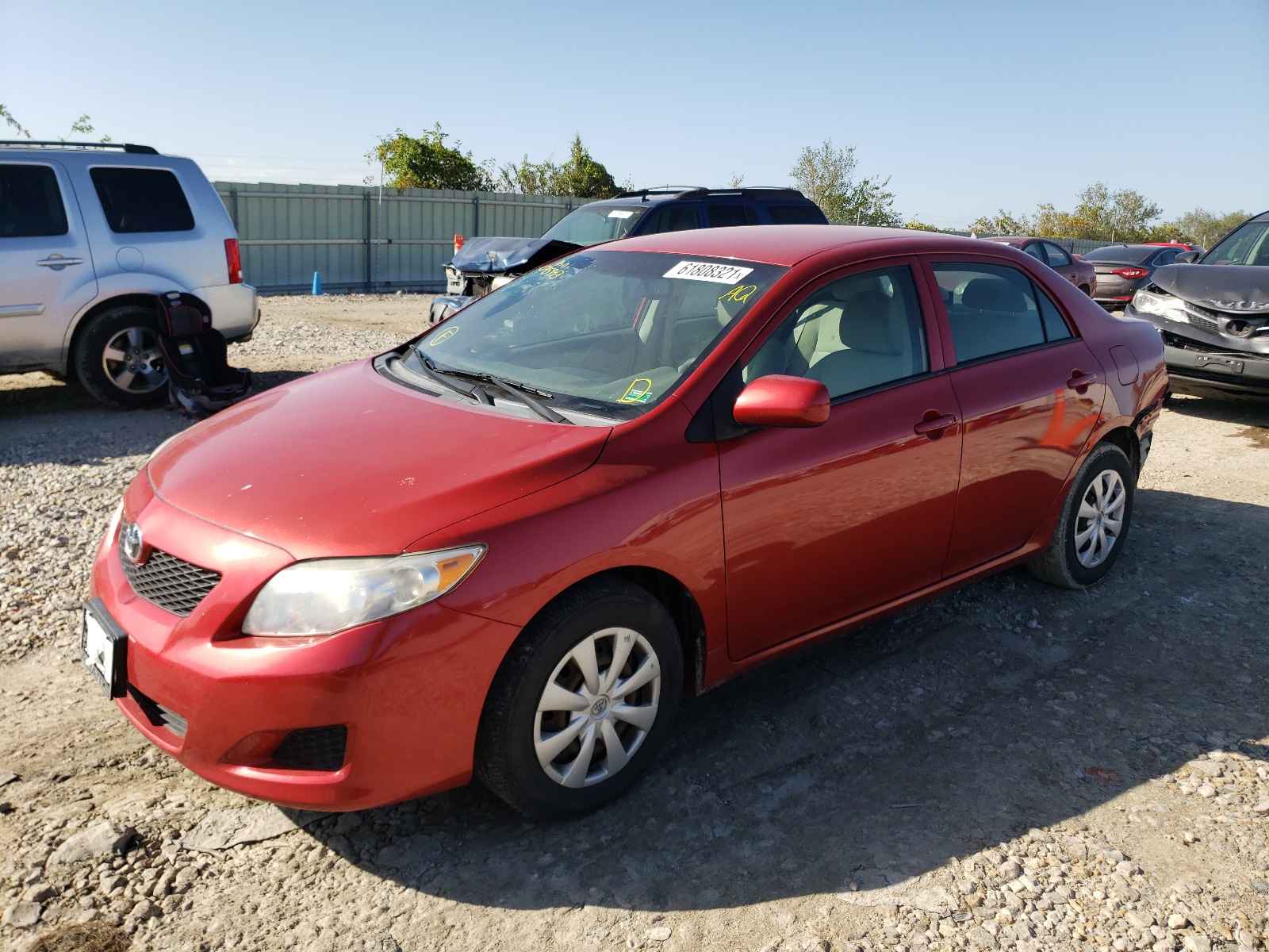 Photo 2 from auction – 2009 TOYOTA COROLLA BA with VIN 1NXBU40E89Z095943