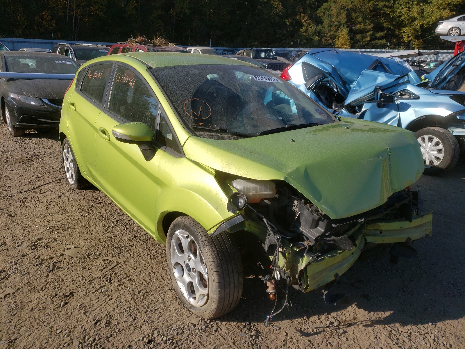Photo 1 from auction – 2011 FORD FIESTA SES with VIN 3FADP4FJ7BM131324