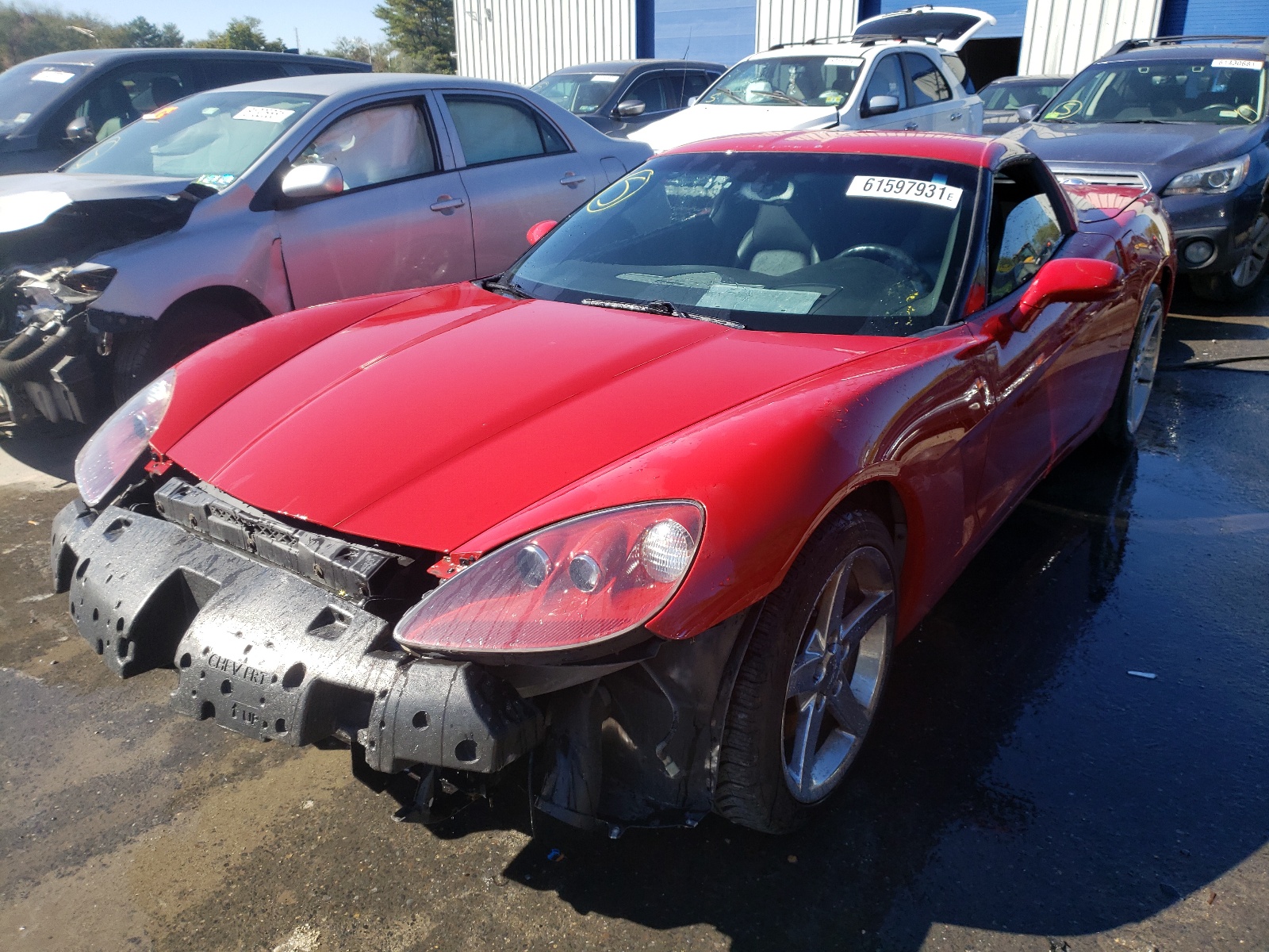 Photo 2 from auction – 2005 CHEVROLET CORVETTE with VIN 1G1YY24U755100524