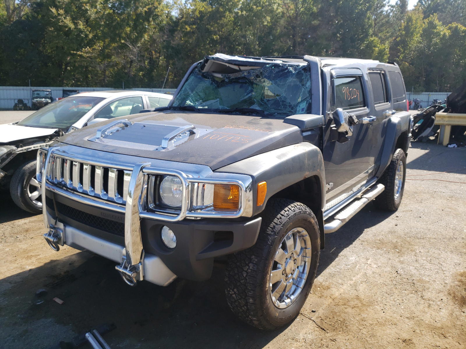 Photo 2 from auction – 2008 HUMMER H3 with VIN 5GTEN13E388107425