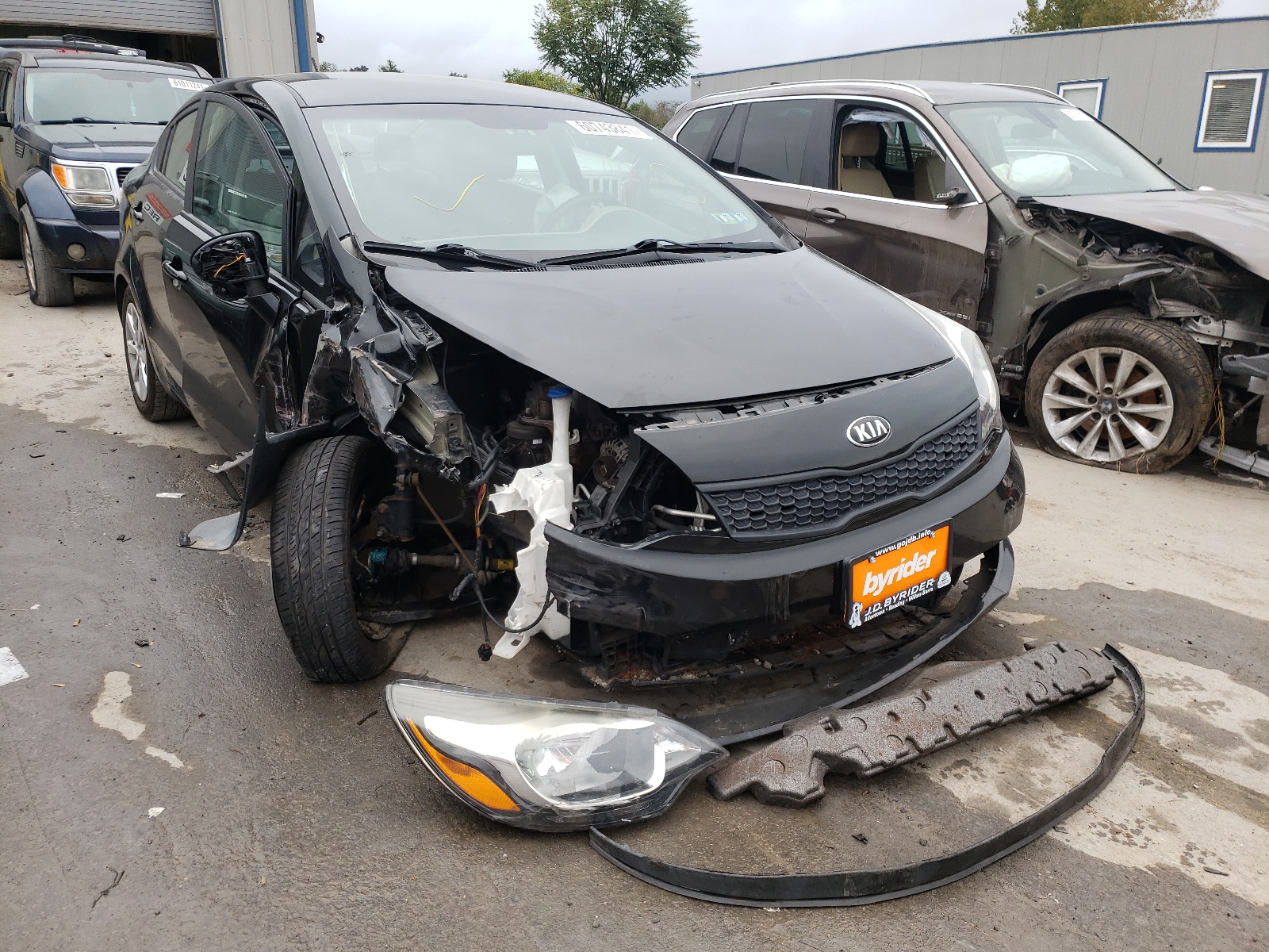 KIA RIO LX 2016 z numerem VIN KNADM4A35G6537764 - Zdjęcie z aukcji