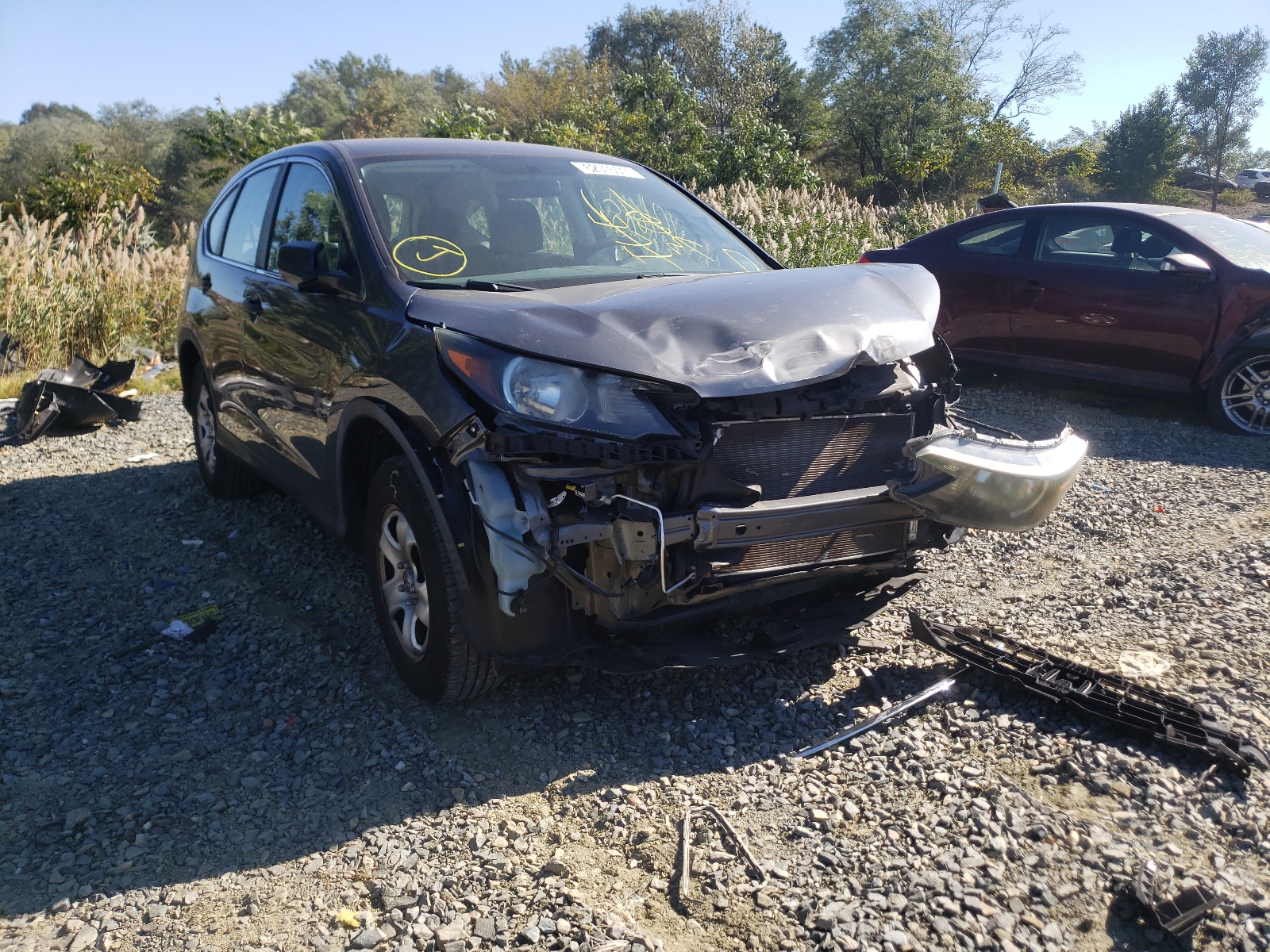 Photo 9 from auction – 2013 HONDA CR-V LX with VIN 2HKRM4H36DH609491