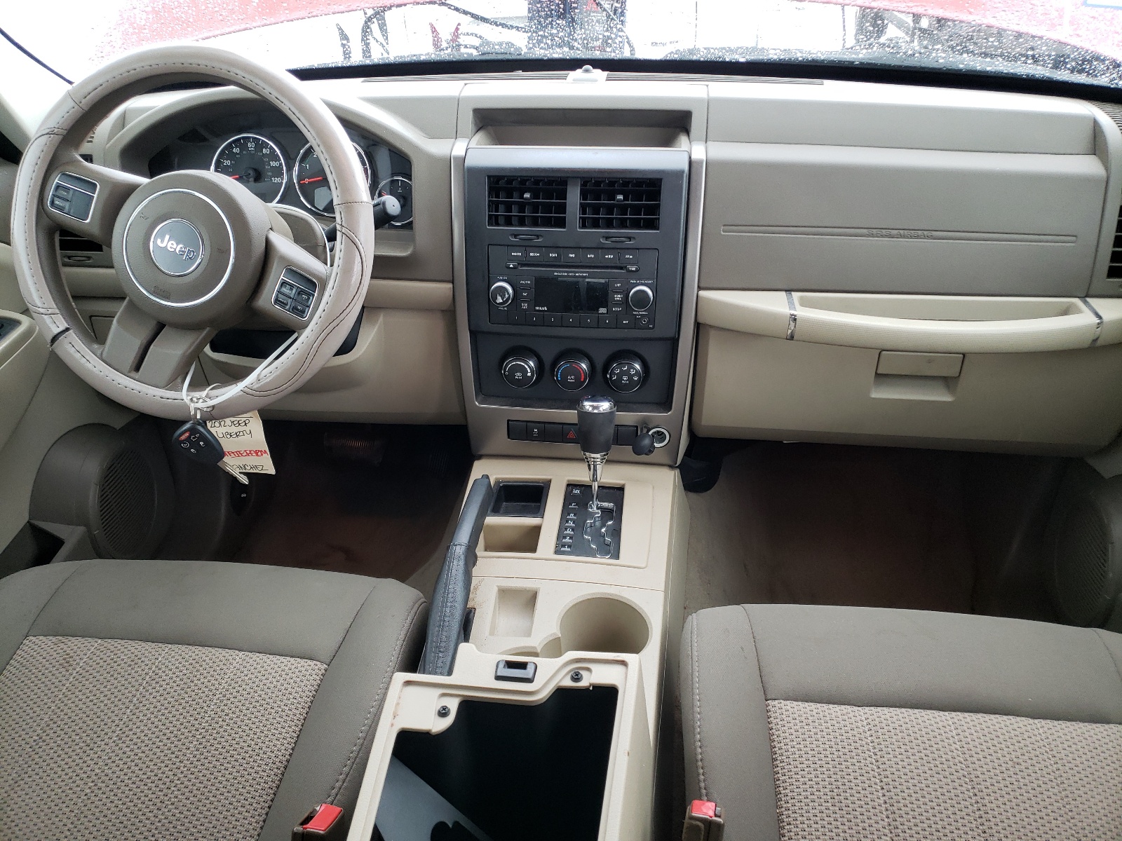 Photo 9 from auction – 2012 JEEP LIBERTY SP with VIN 1C4PJLAK7CW201246