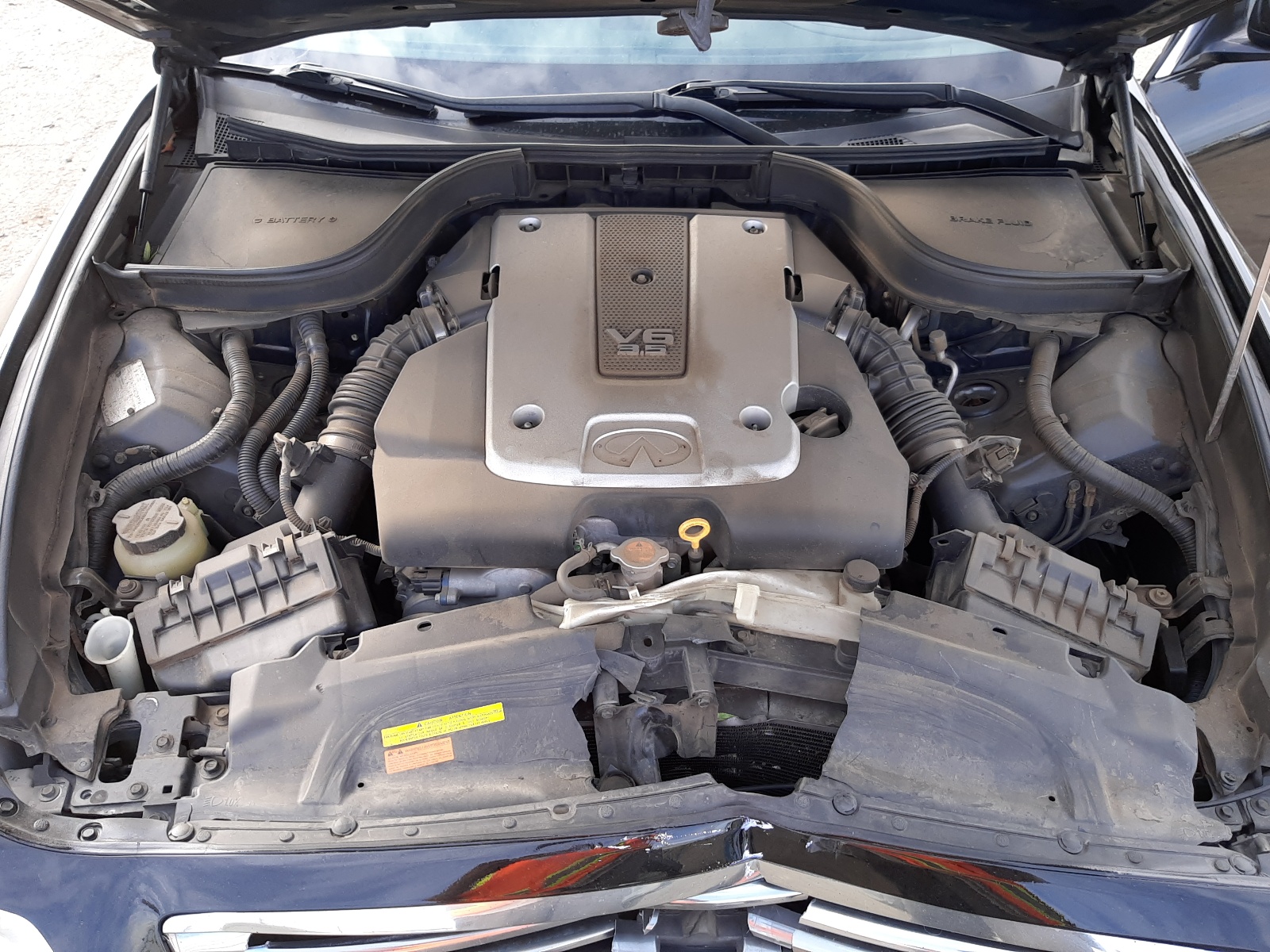 Photo 7 from auction – 2008 INFINITI G35 with VIN JNKBV61EX8M209904