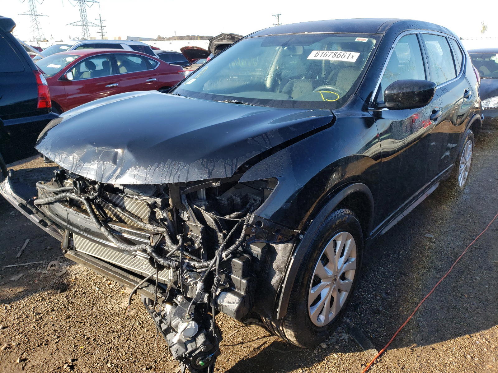 Photo 2 from auction – 2017 NISSAN ROGUE S with VIN KNMAT2MV2HP522936