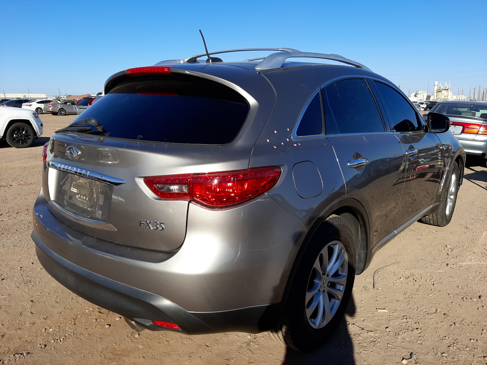 Photo 4 from auction – 2009 INFINITI FX35 with VIN JNRAS18W59M153413